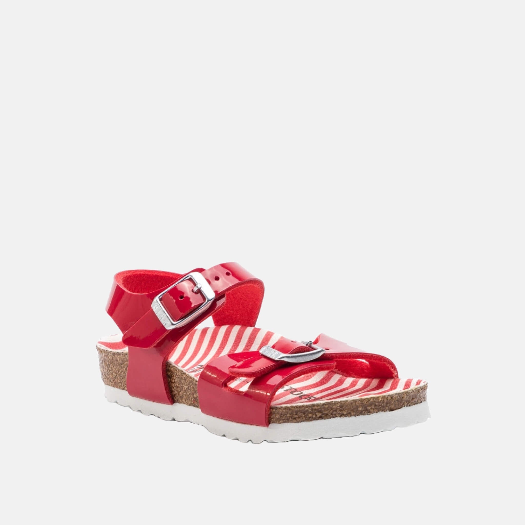Sandale pentru copii Birkenstock Rio Birko-Flor roșu