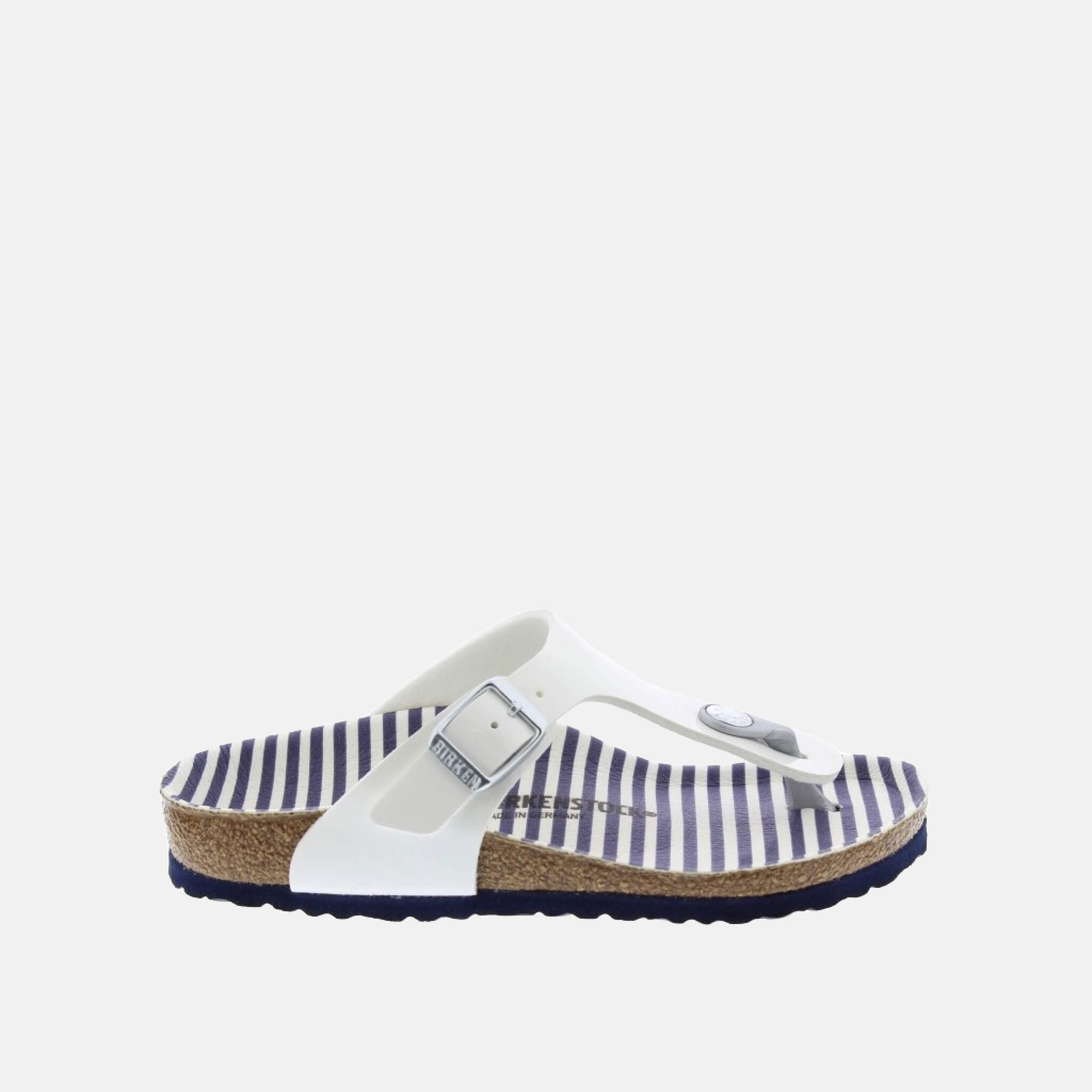 Șlapi pentru copii Birkenstock Gizeh Birko-Flor alb