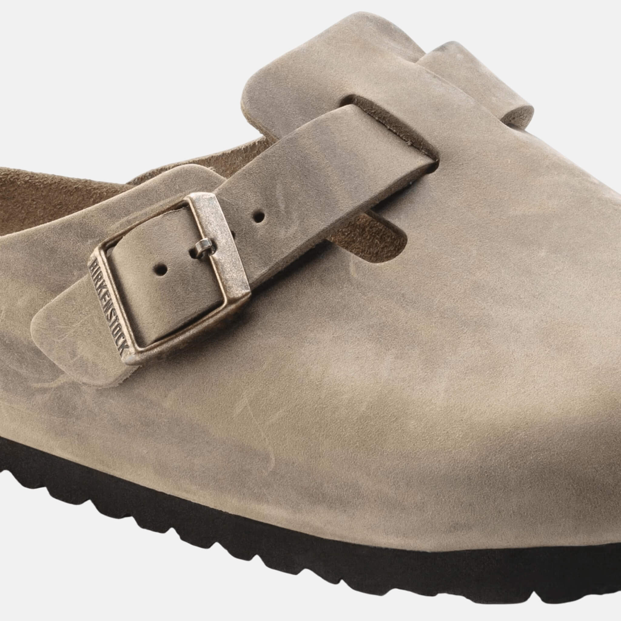 Papuci Regular Boston Soft Footbed Natural Leather Oiled maro