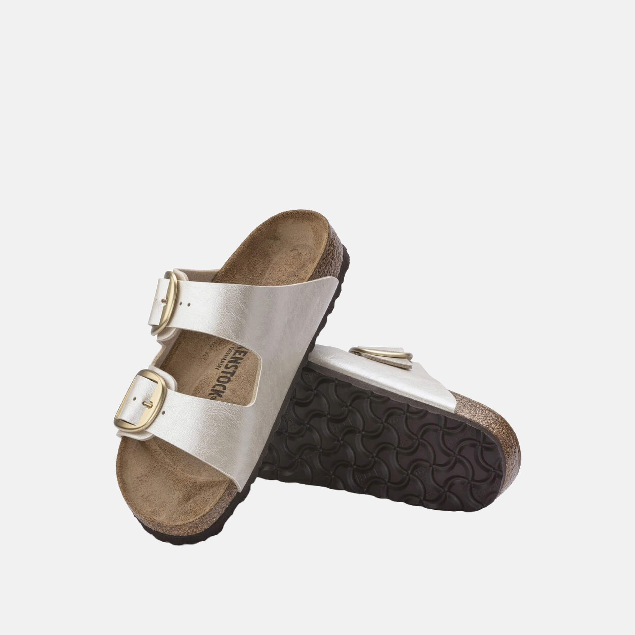 Papuci Birkenstock Arizona Big Buckle Graceful perlat