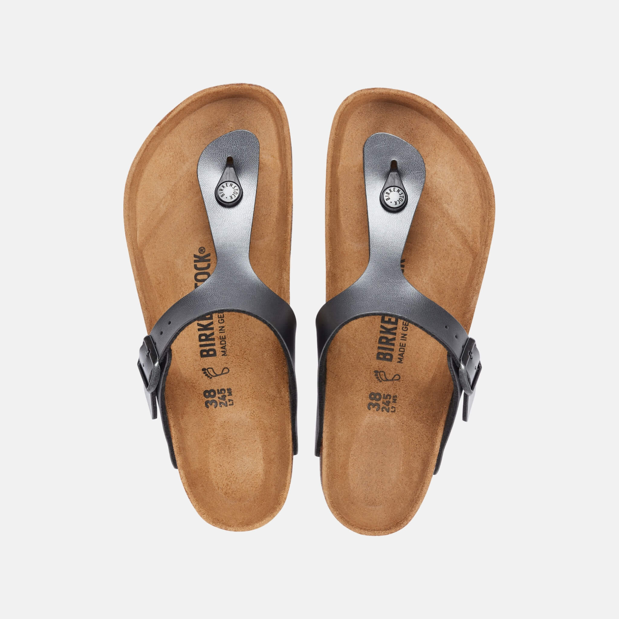 Șlapi Birkenstock Gizeh Birko-Flor Metallic