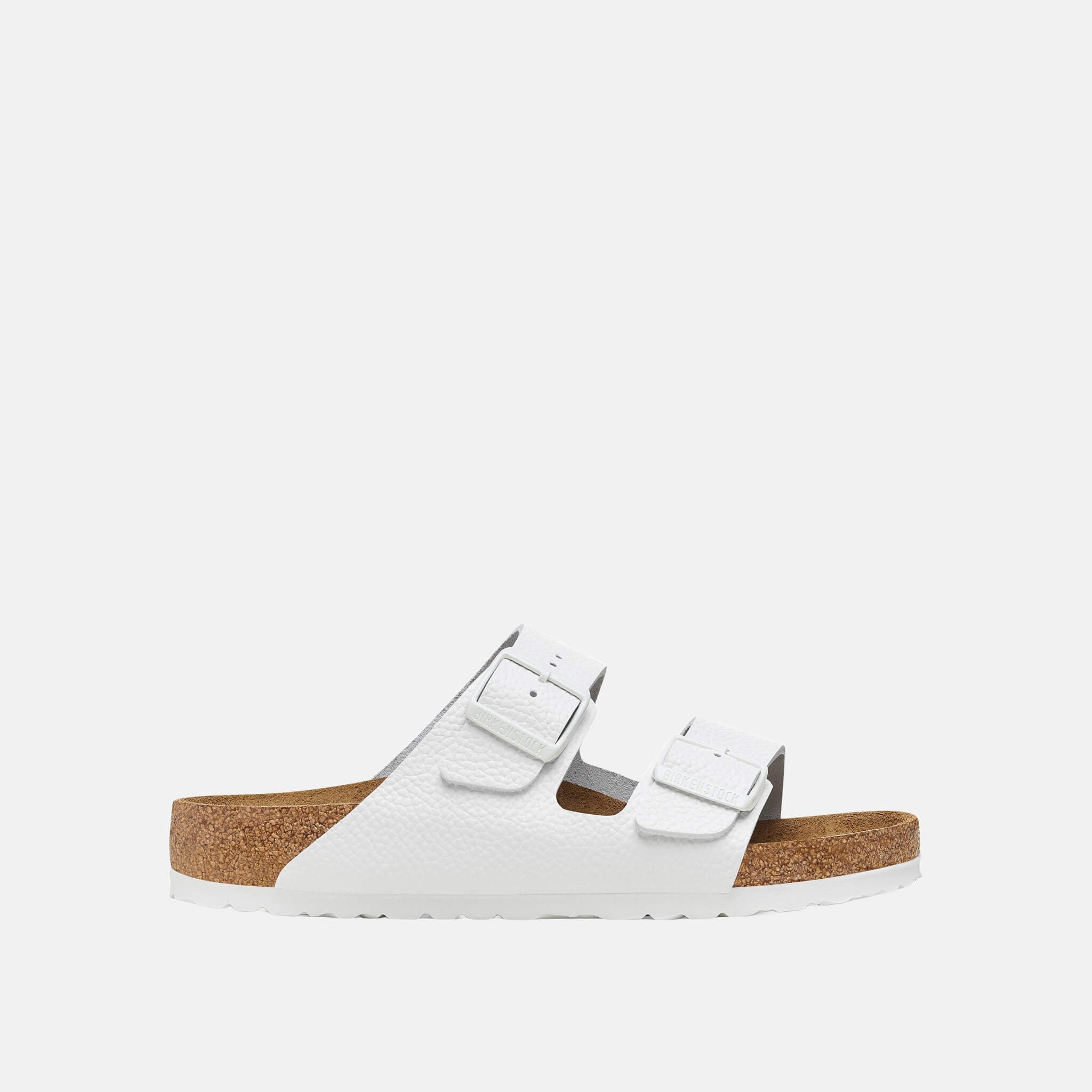 Papuci Arizona Smooth Leather alb