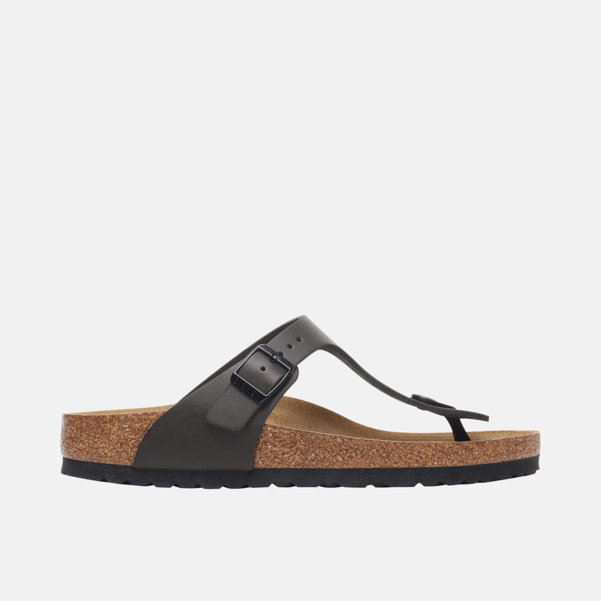 Șlapi Regular Gizeh Natural Leather negru