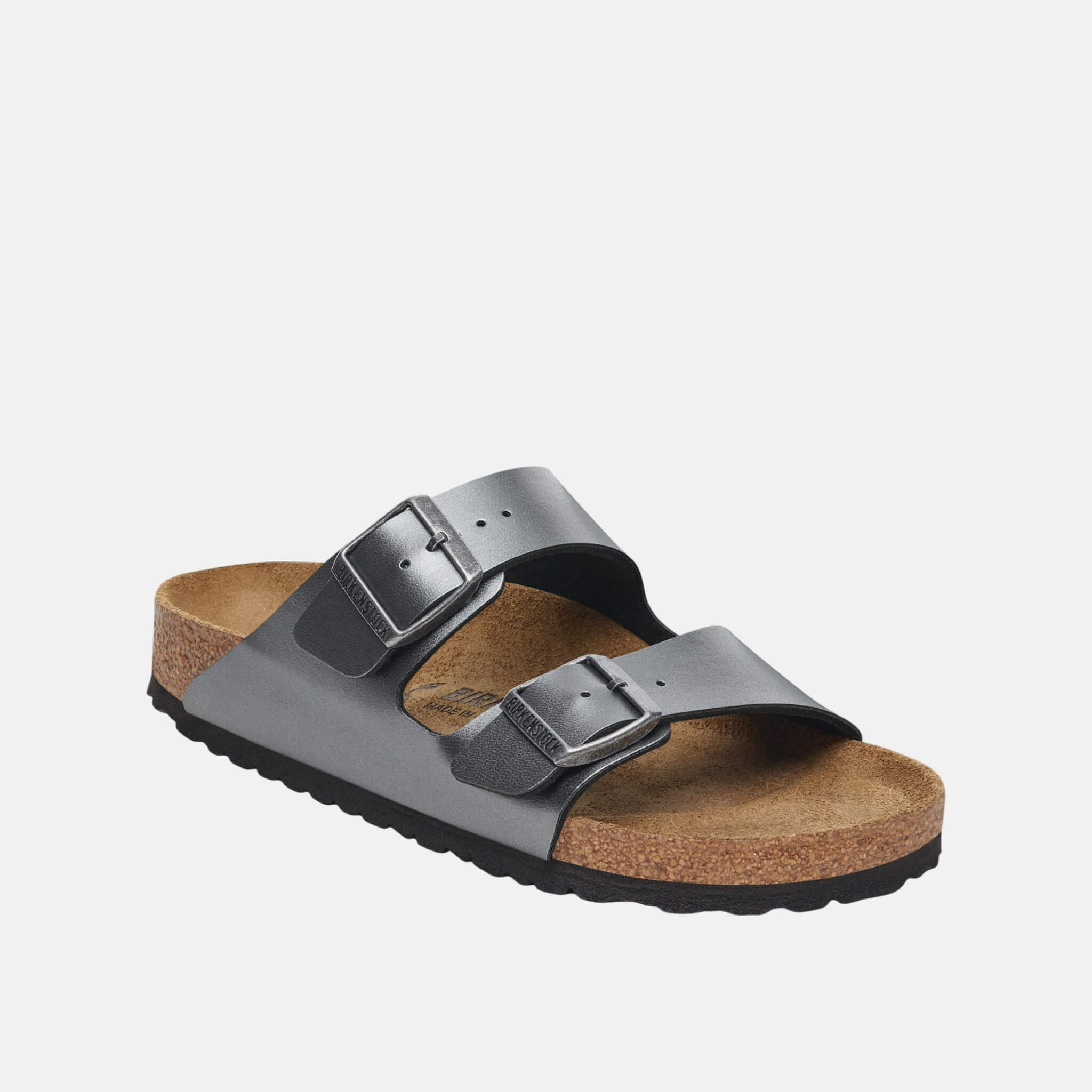 Papuci Regular Arizona Birko-Flor negru