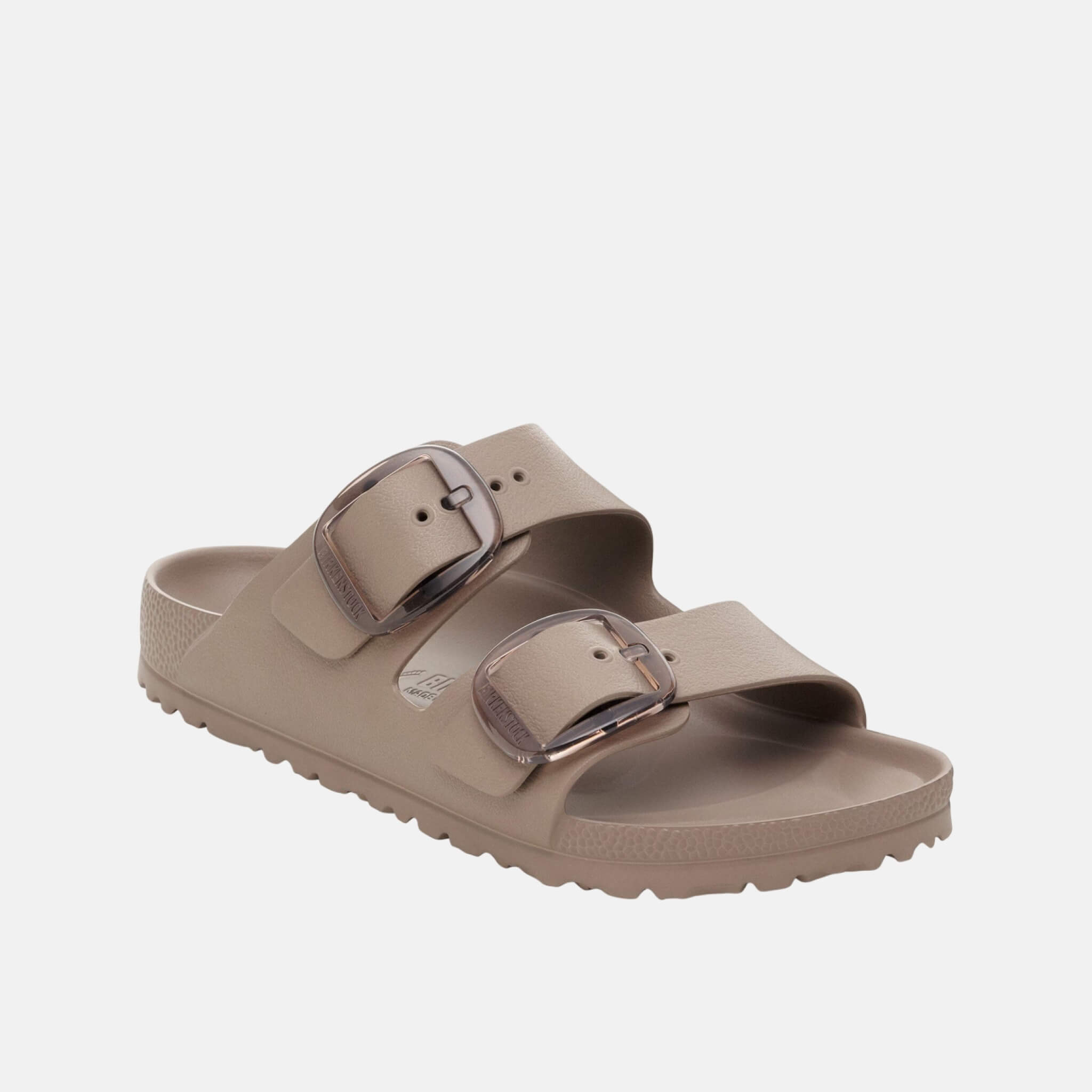 Papuci narrow Arizona Big Buckle EVA bej