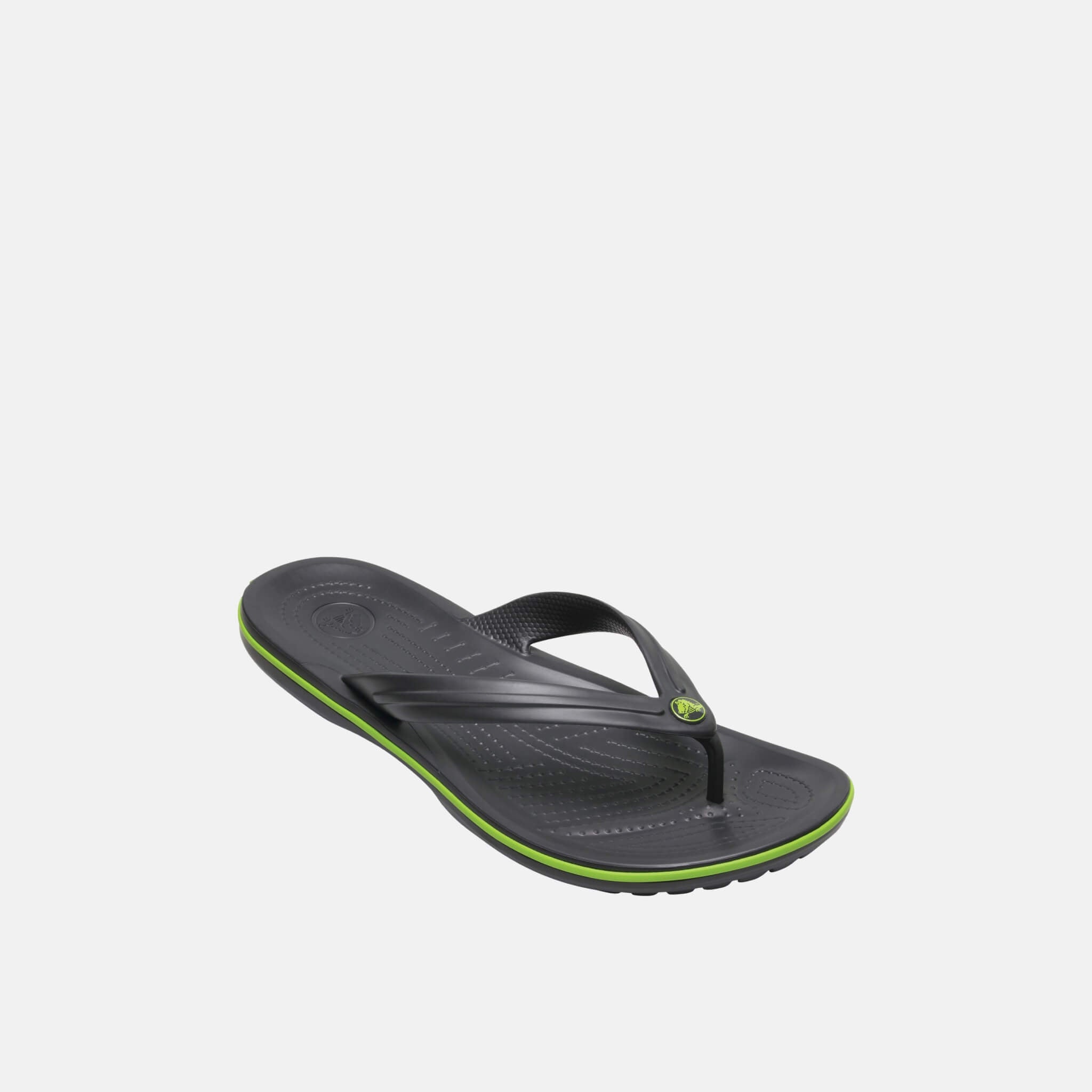 Crocband Flip Graphite/Volt Green
