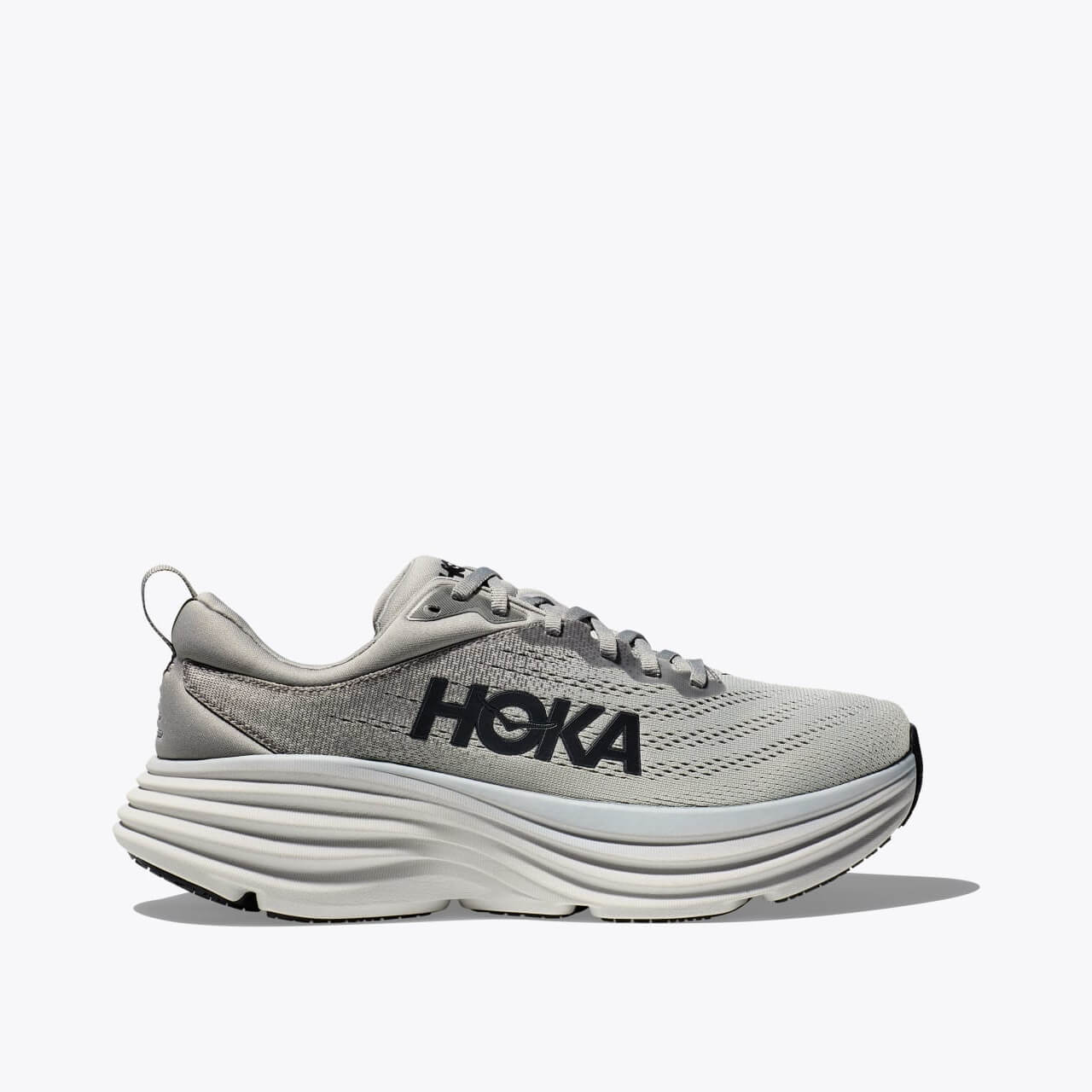 Pantofi de alergare gri Hoka Bondi 8 bărbați