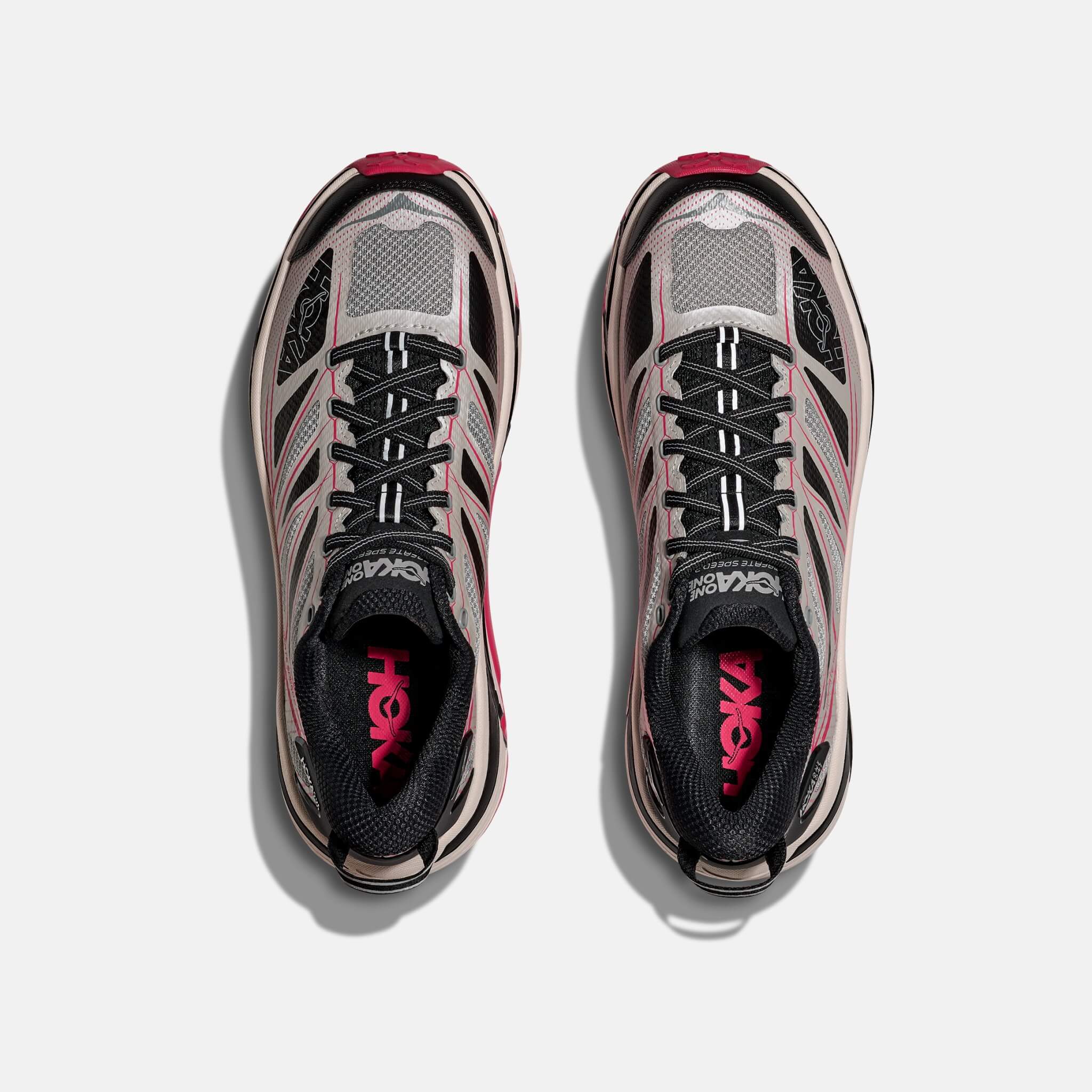 Pantofi sport gri-negru Hoka Mafate Speed 2 unisex
