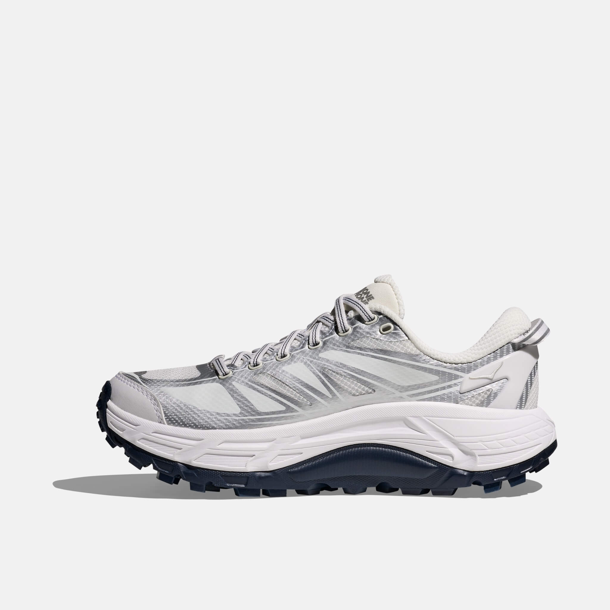 Pantofi sport alb-argintiu Hoka Mafate Speed 2 unisex