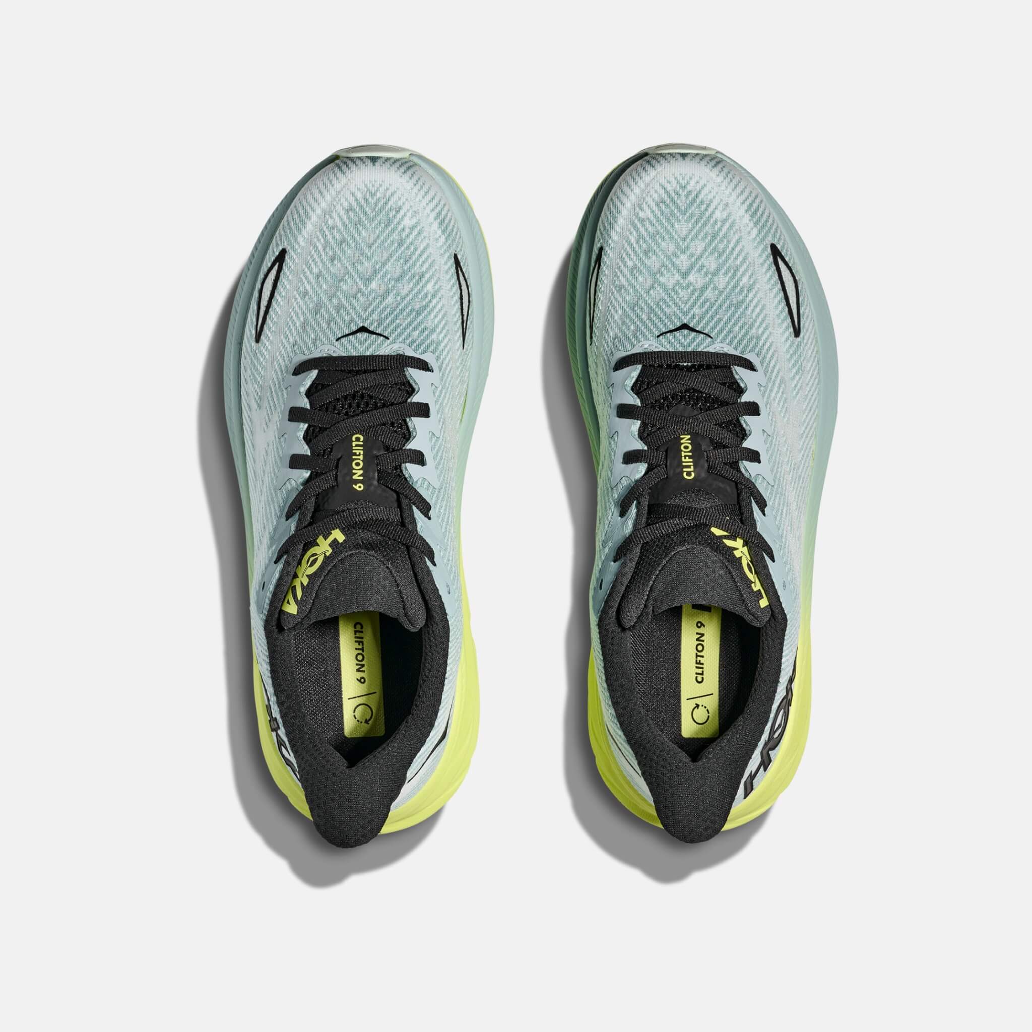 Pantofi sport albastru-galben Clifton 9 bărbați