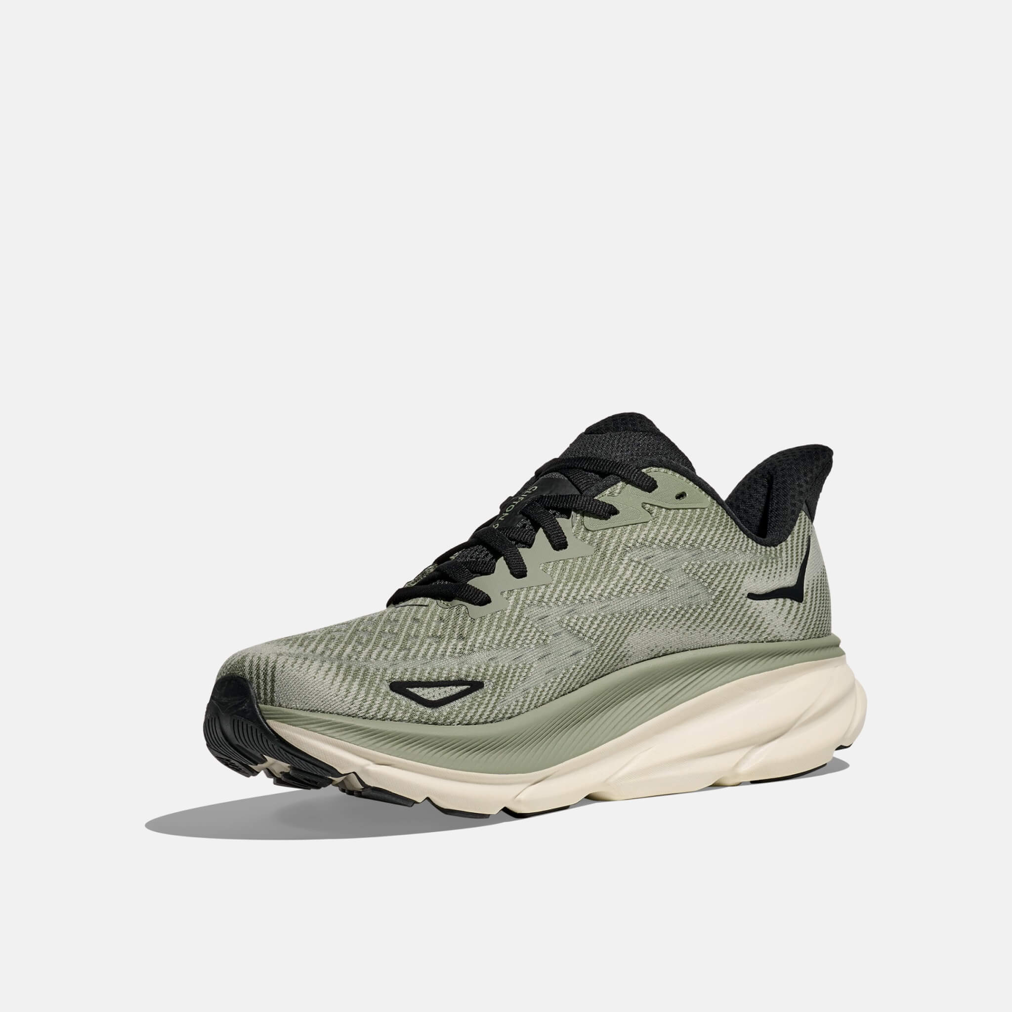Pantofi sport verzi Hoka Clifton 9 bărbați