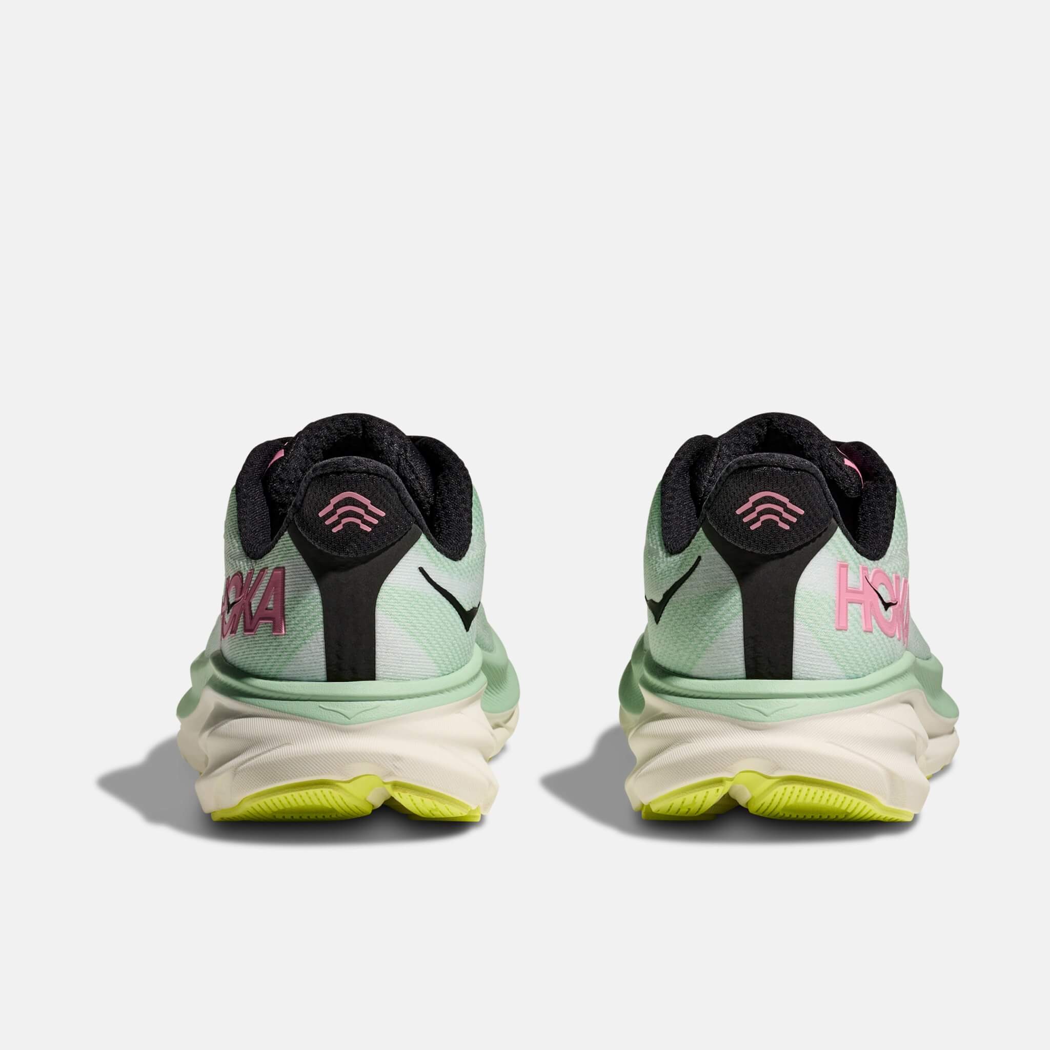 Pantofi sport verzi Hoka Clifton 9 de damă