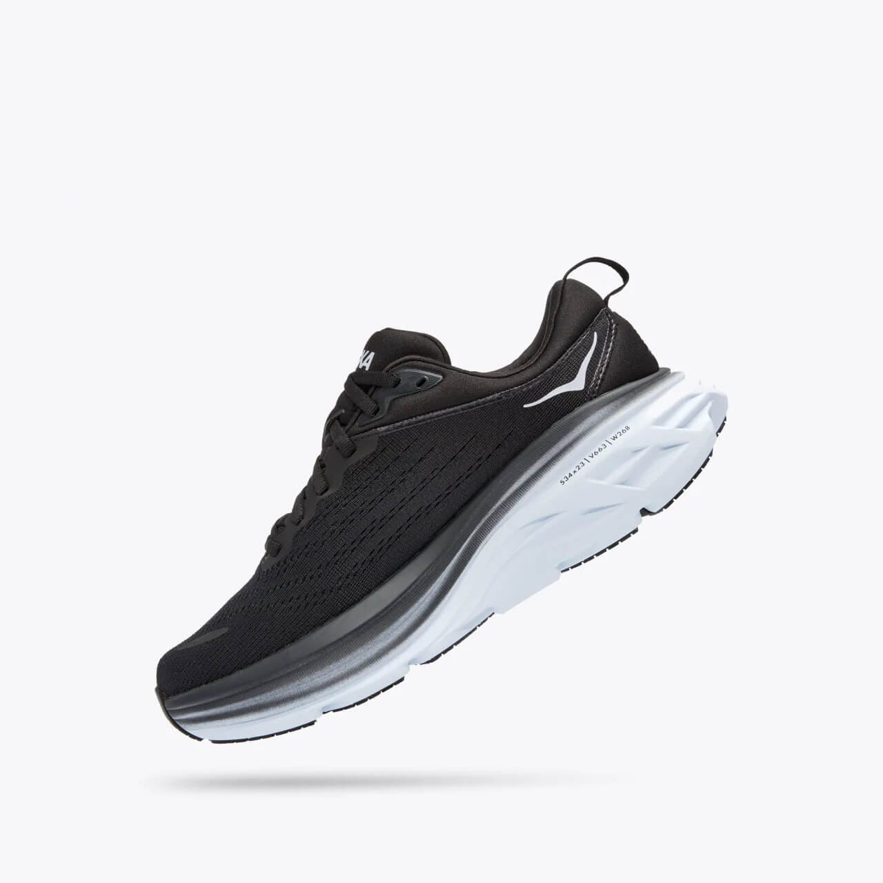 Pantofi de alergare negri Hoka Bondi 8 de damă 1