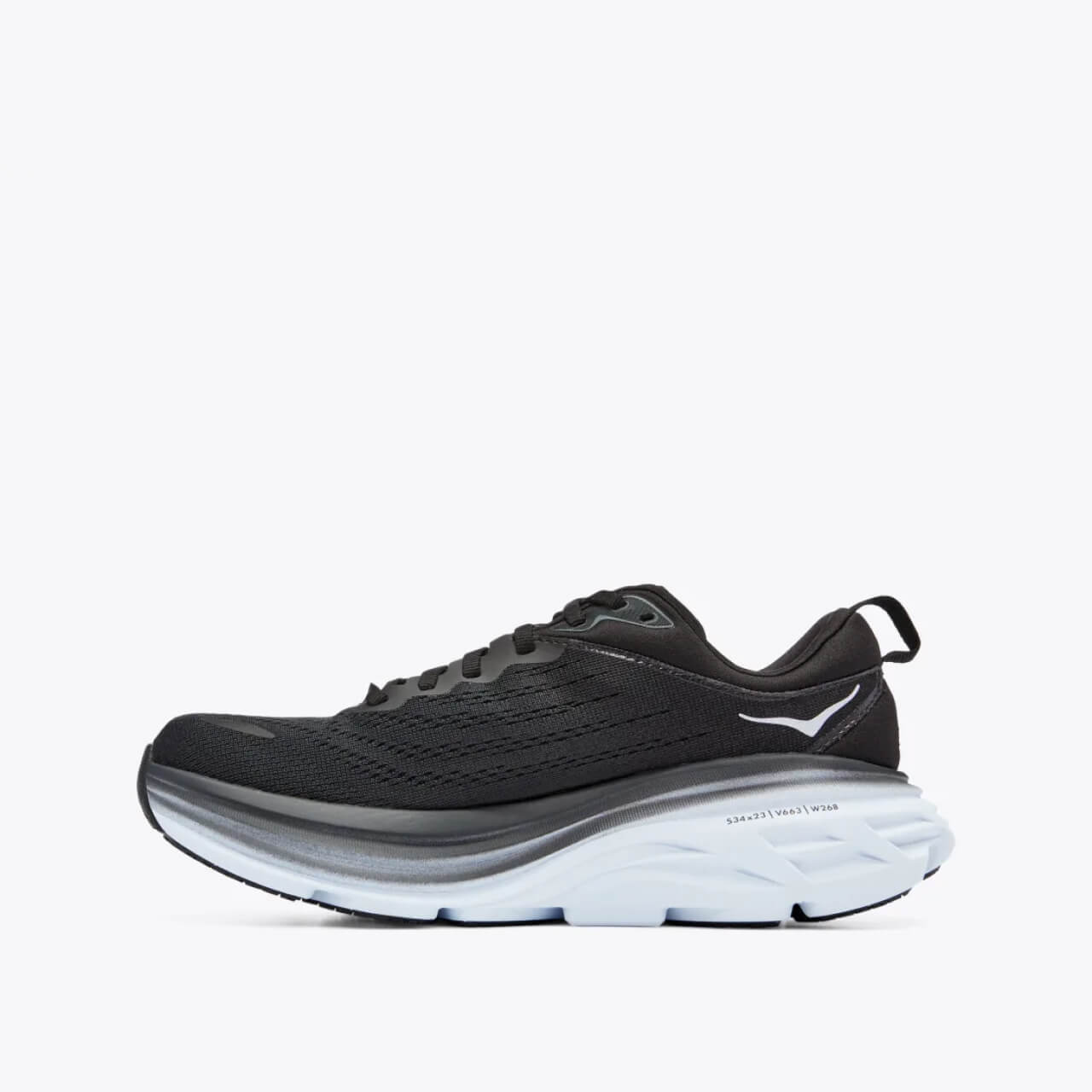 Pantofi de alergare negri Hoka Bondi 8 de damă 1