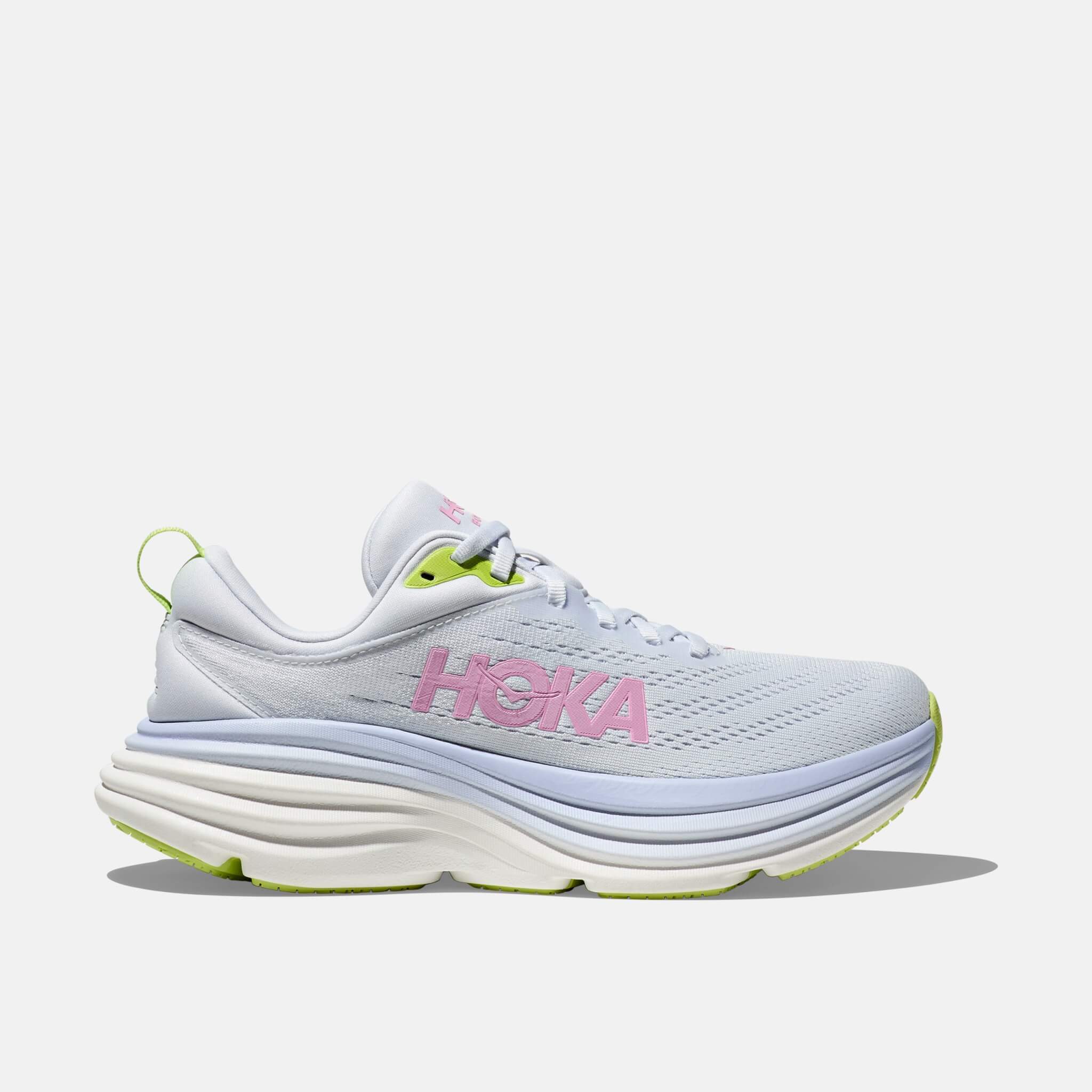 Pantofi sport gri-mov Hoka Bondi 8 de damă