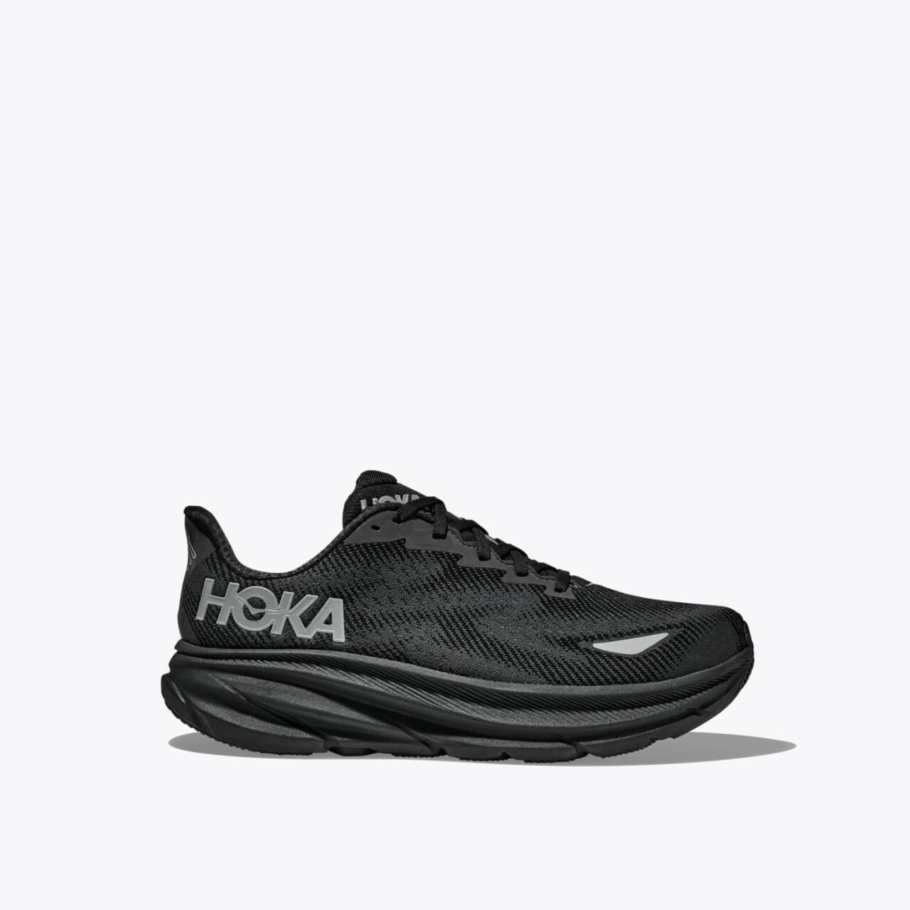Pantofi de alergare negri Hoka Clifton 9 GTX de damă