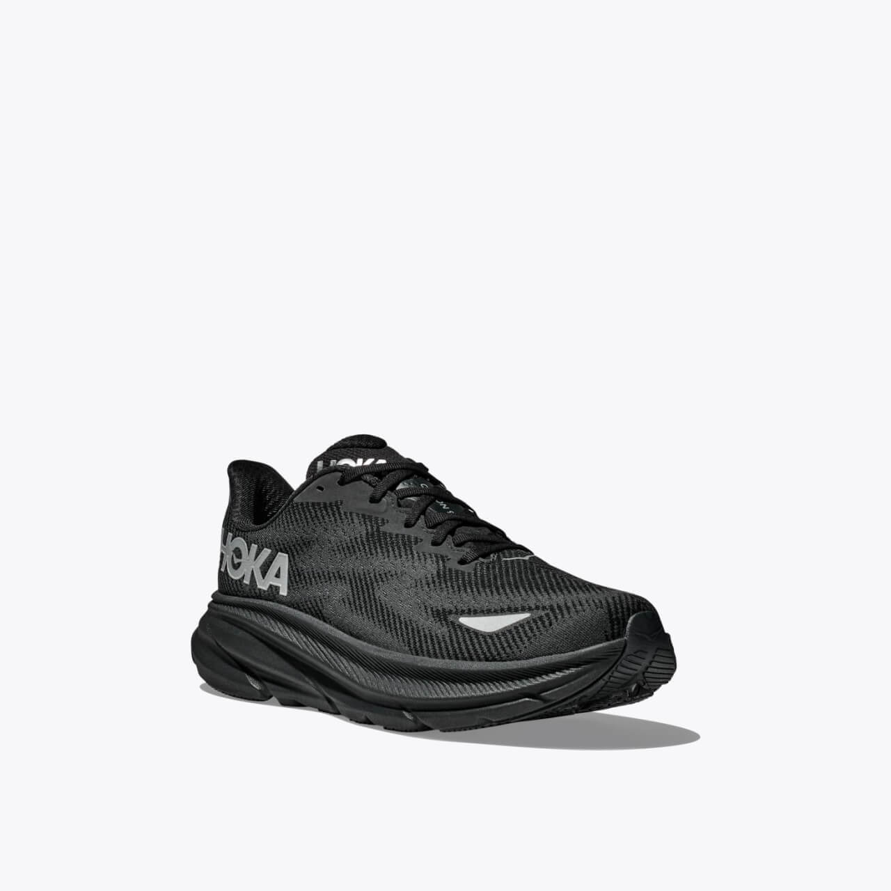Pantofi de alergare negri Hoka Clifton 9 GTX de damă