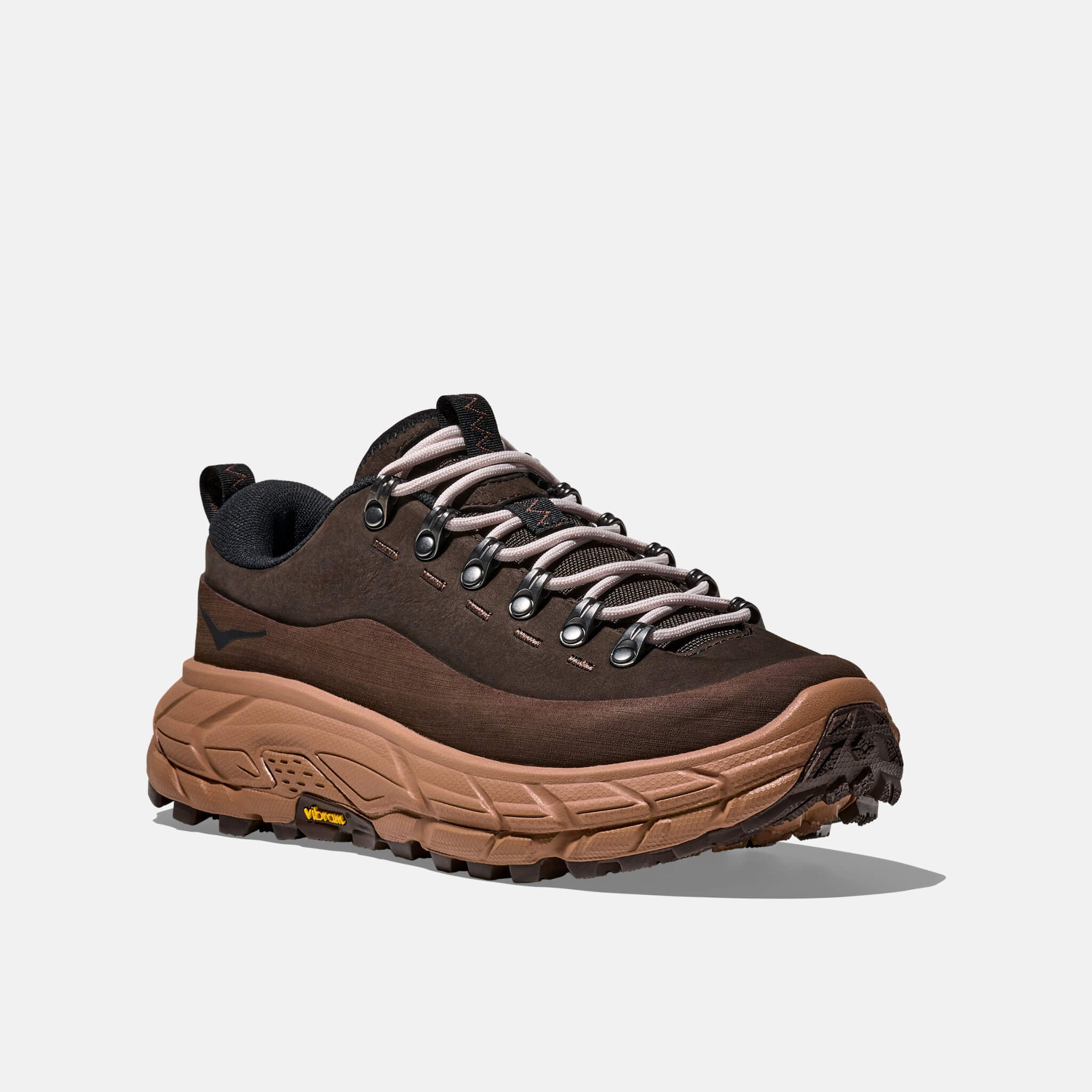 Pantofi sport bej-roz Hoka Tor Summit unisex