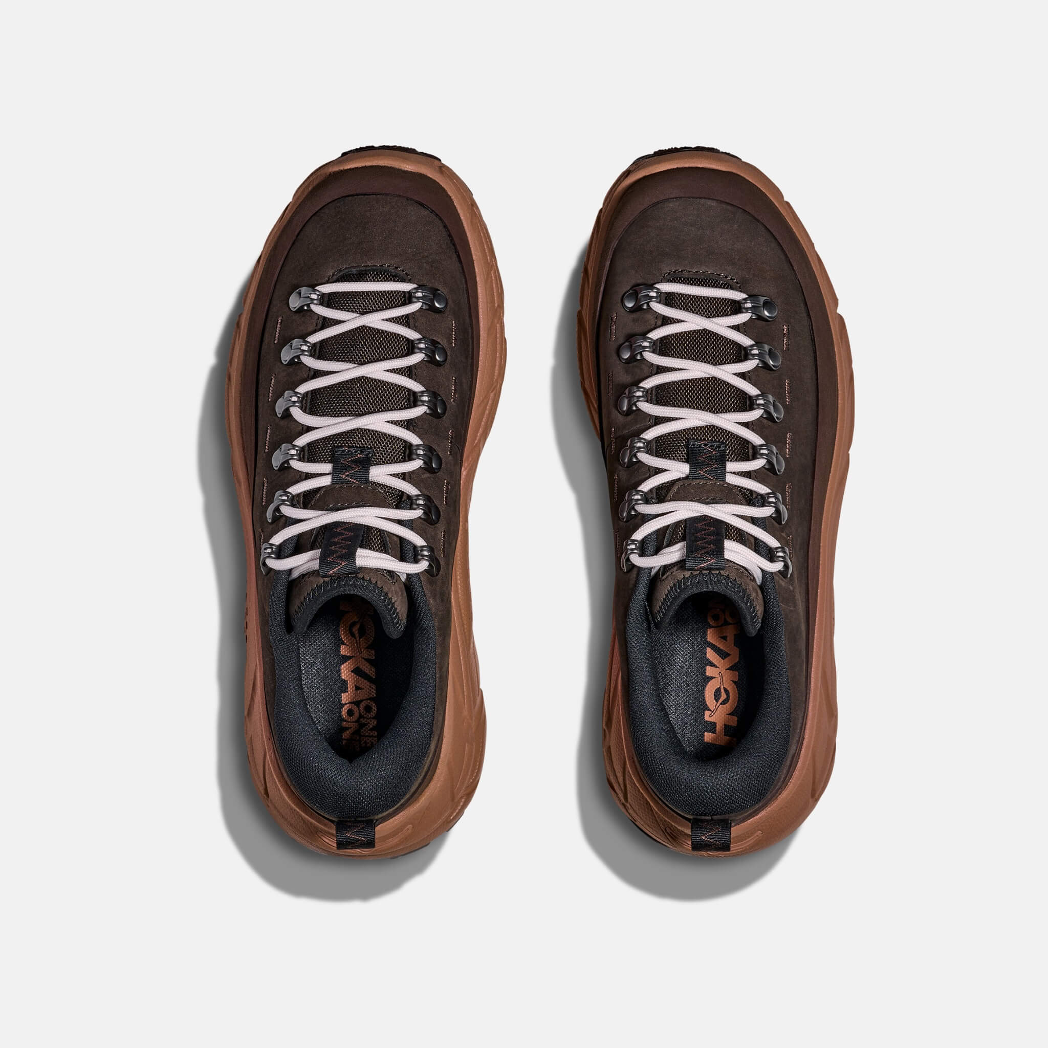 Pantofi sport bej-roz Hoka Tor Summit unisex