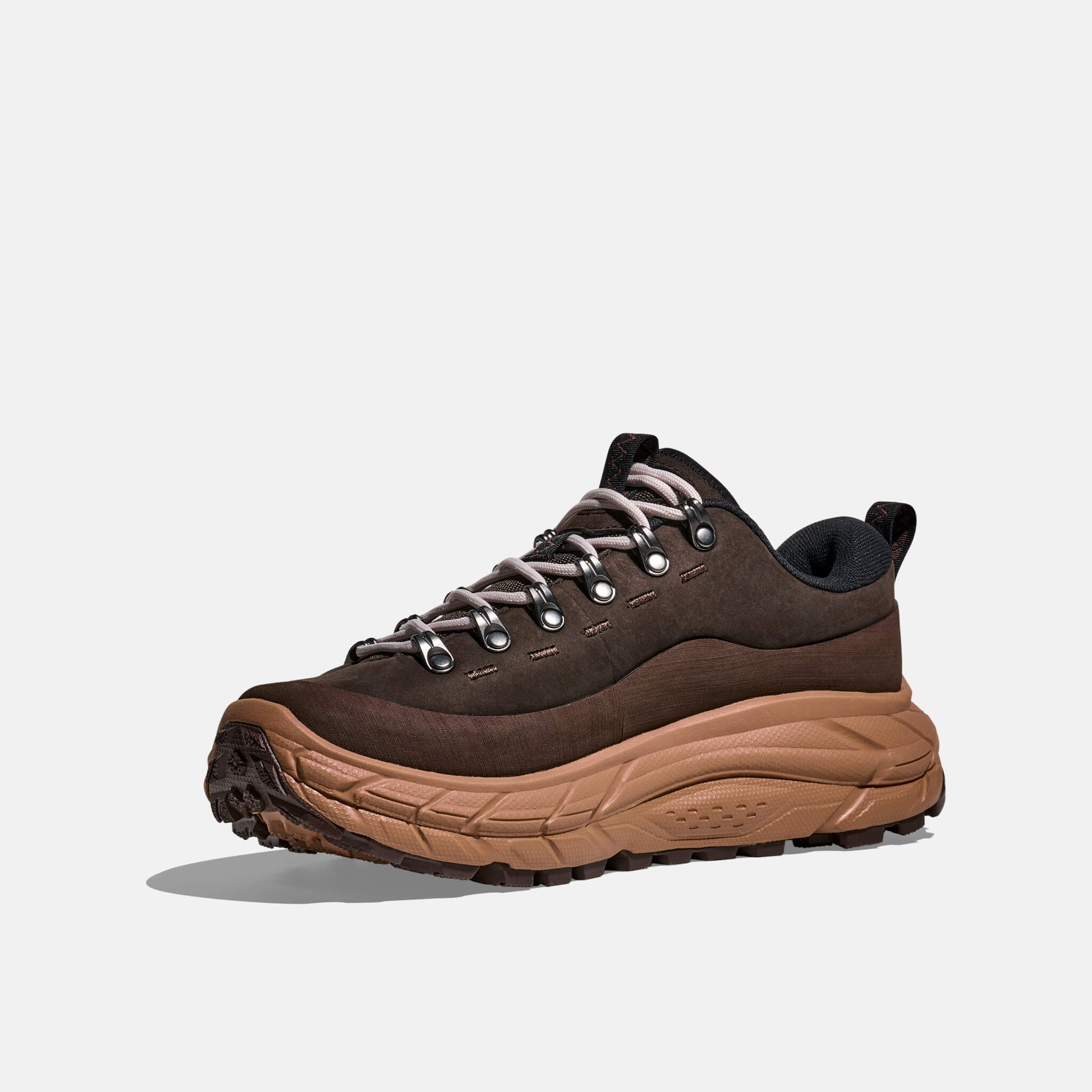 Pantofi sport bej-roz Hoka Tor Summit unisex