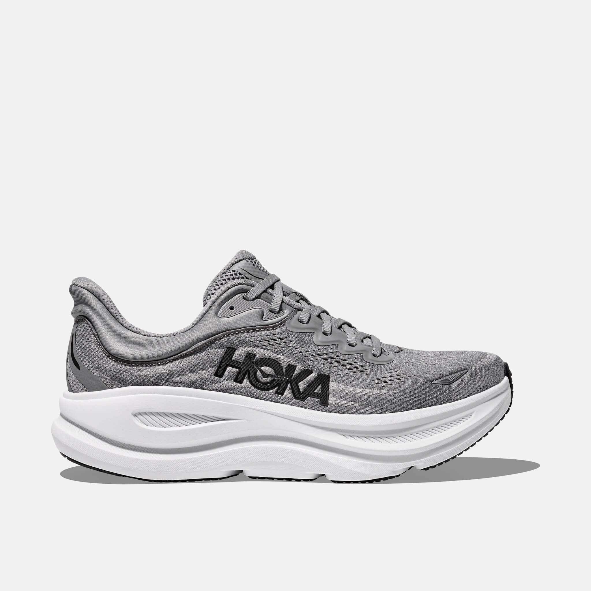 Pantofi sport gri Hoka Bondi 9 bărbați