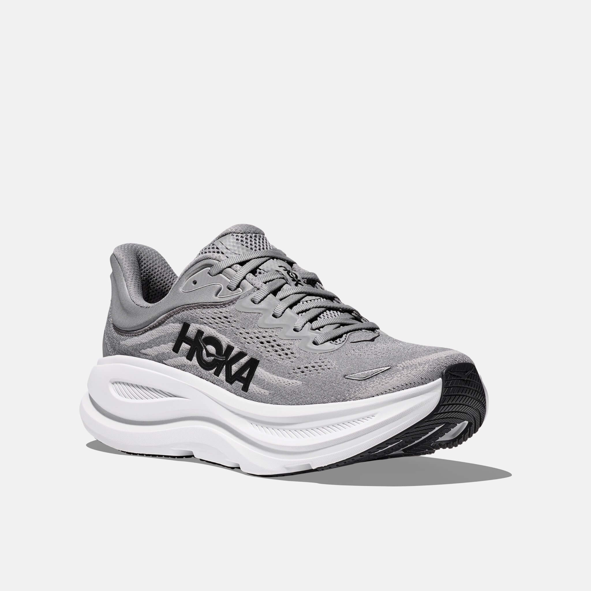 Pantofi sport gri Hoka Bondi 9 bărbați