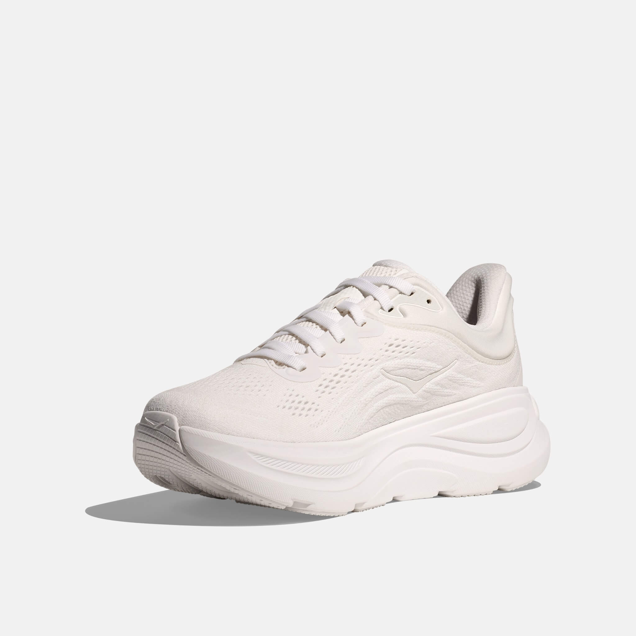 Pantofi de alergare albi Hoka Bondi 9 bărbați