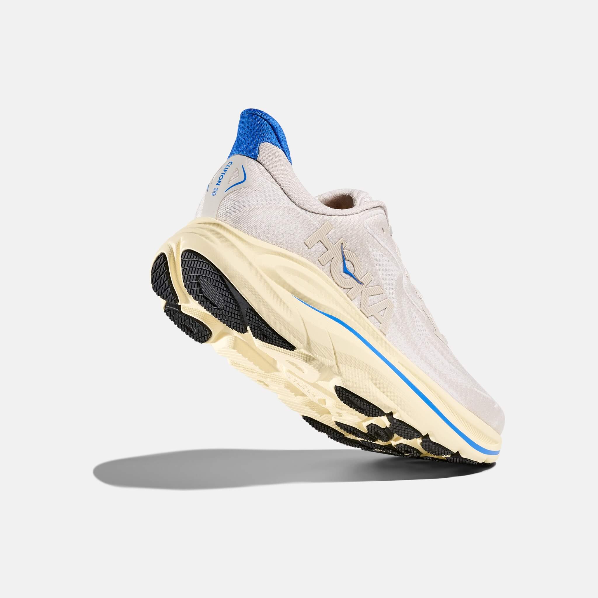 Pantofi sport gri-albastru Hoka Clifton 10 bărbați