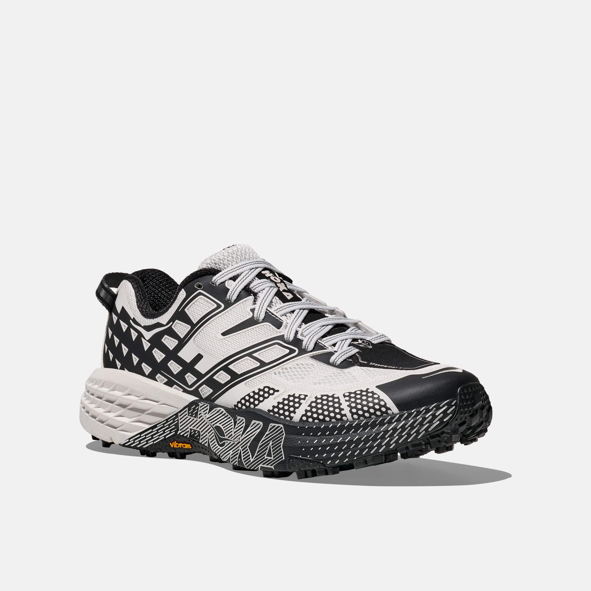 Pantofi sport alb-negru Hoka Speedgoat 2 unisex