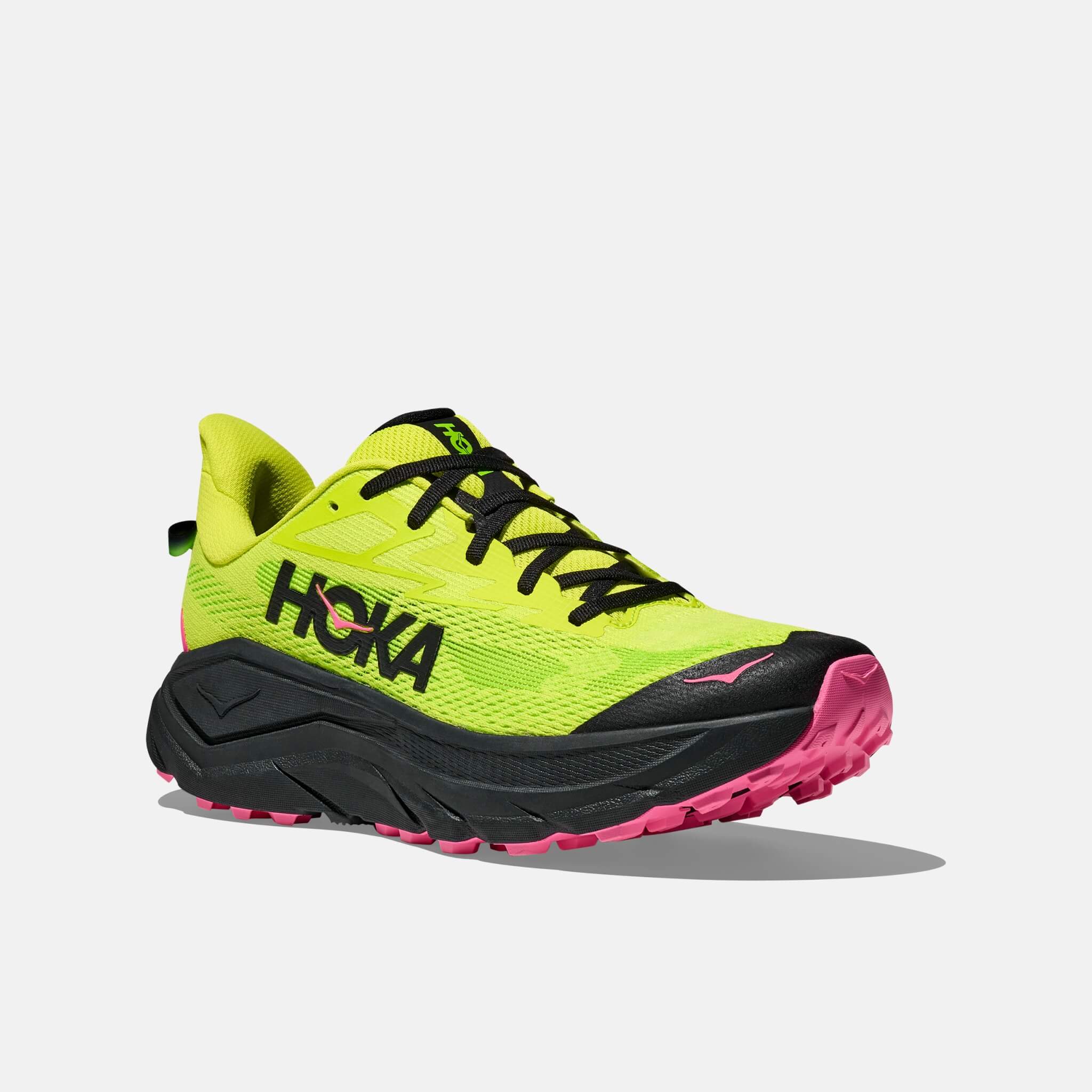 Pantofi sport verde-negru Hoka Challenger 8 bărbați
