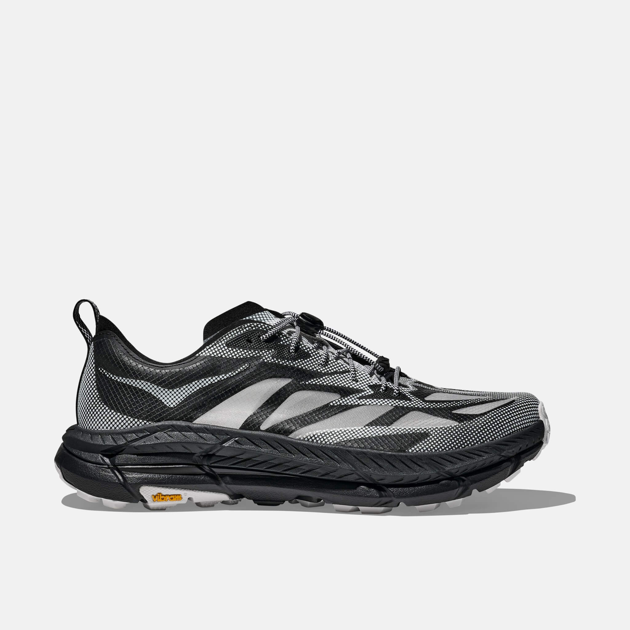Pantofi sport alb-negru Hoka Mafate Speed 4 Lite TS unisex