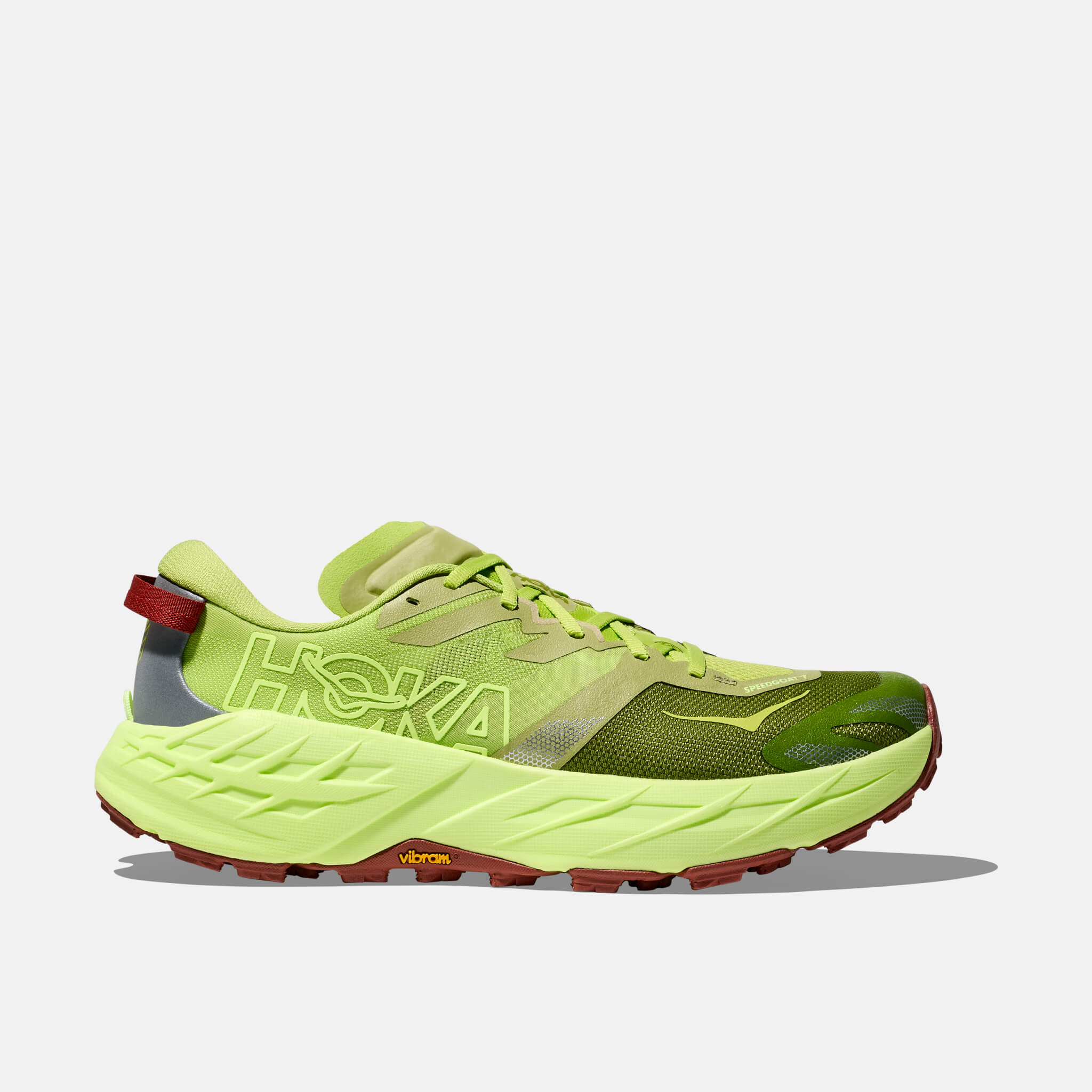 Pantofi sport verde Hoka Speedgoat 7 bărbați