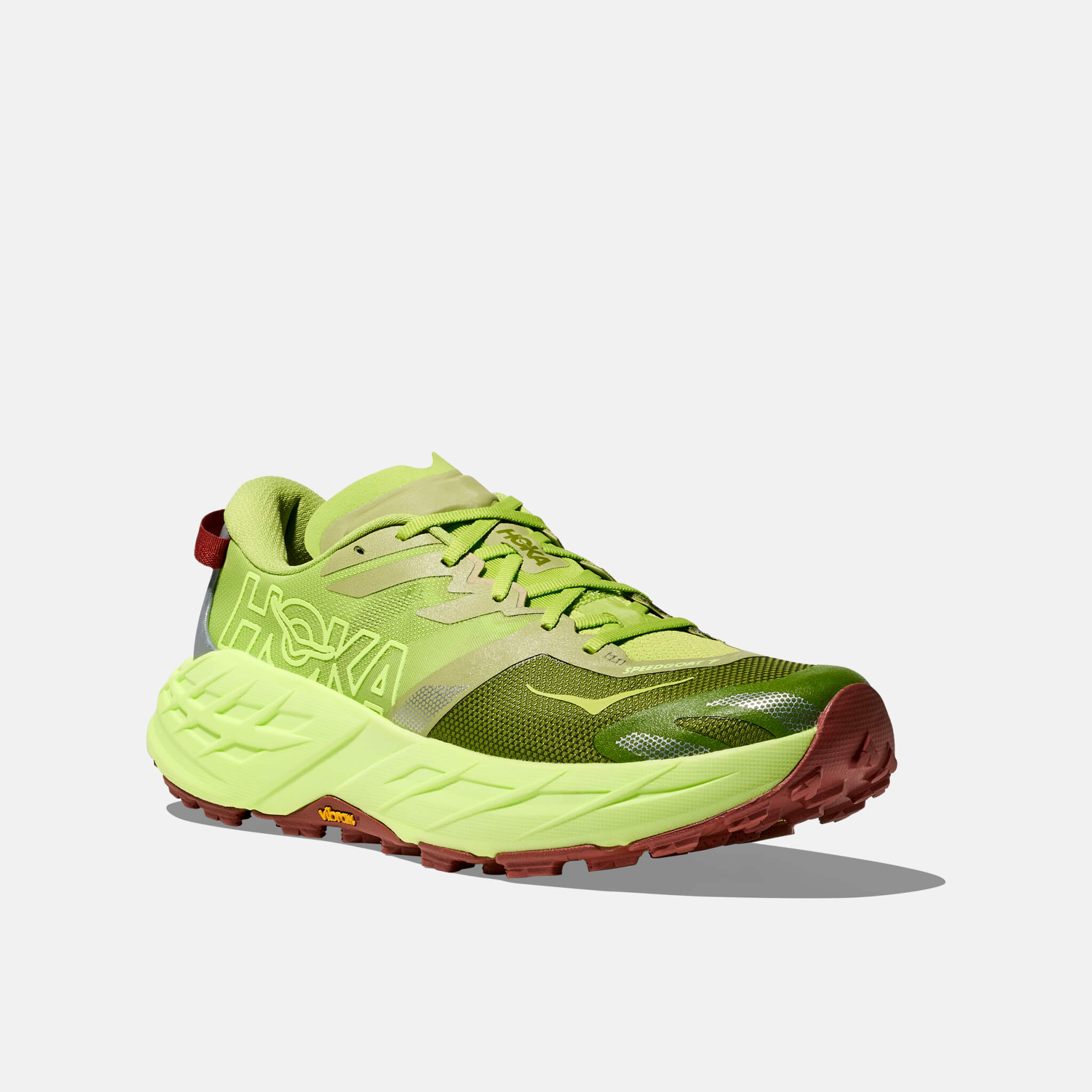 green417 Pantofi sport verde Hoka Speedgoat 7 bărbați