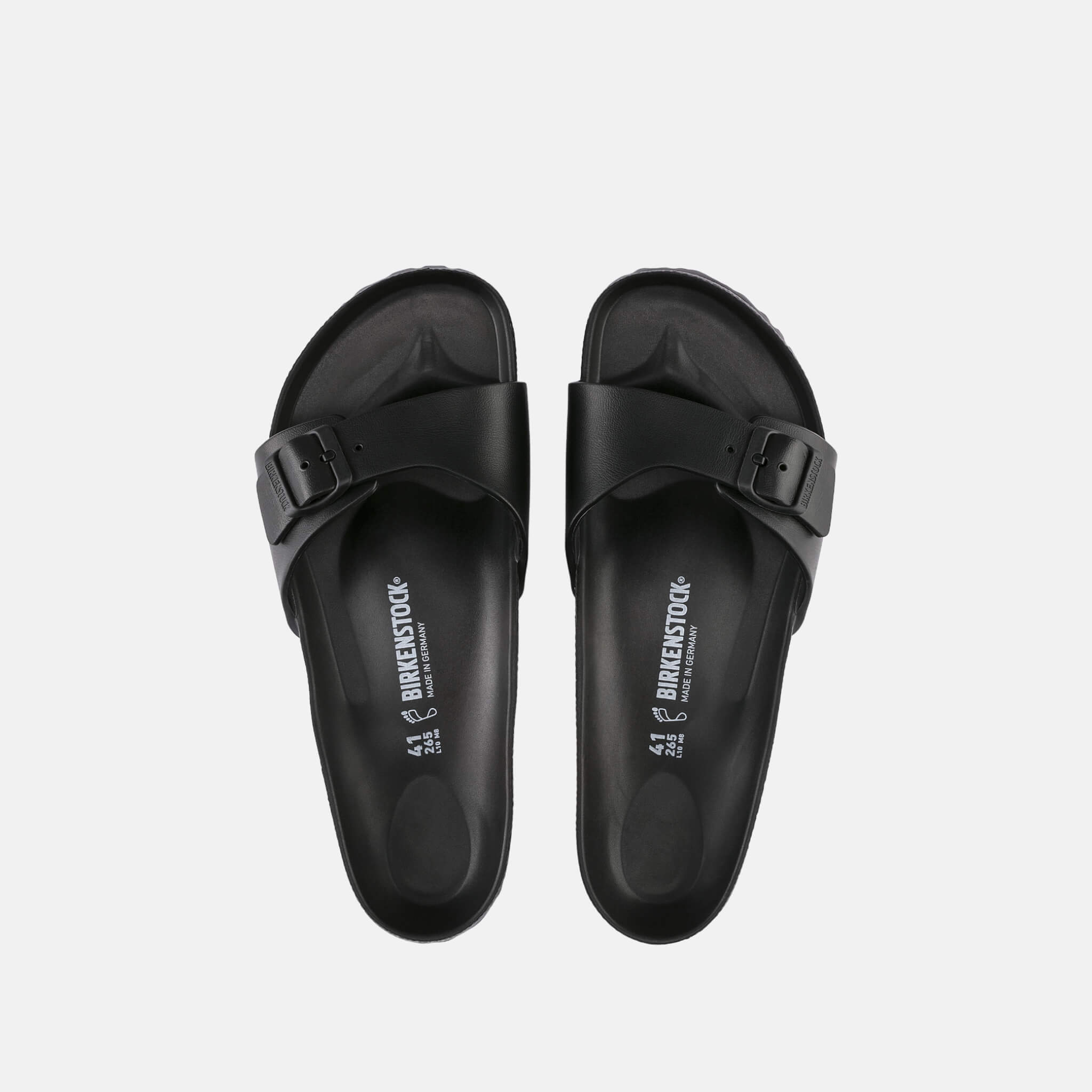 Papuci Birkenstock Madrid Eva negri