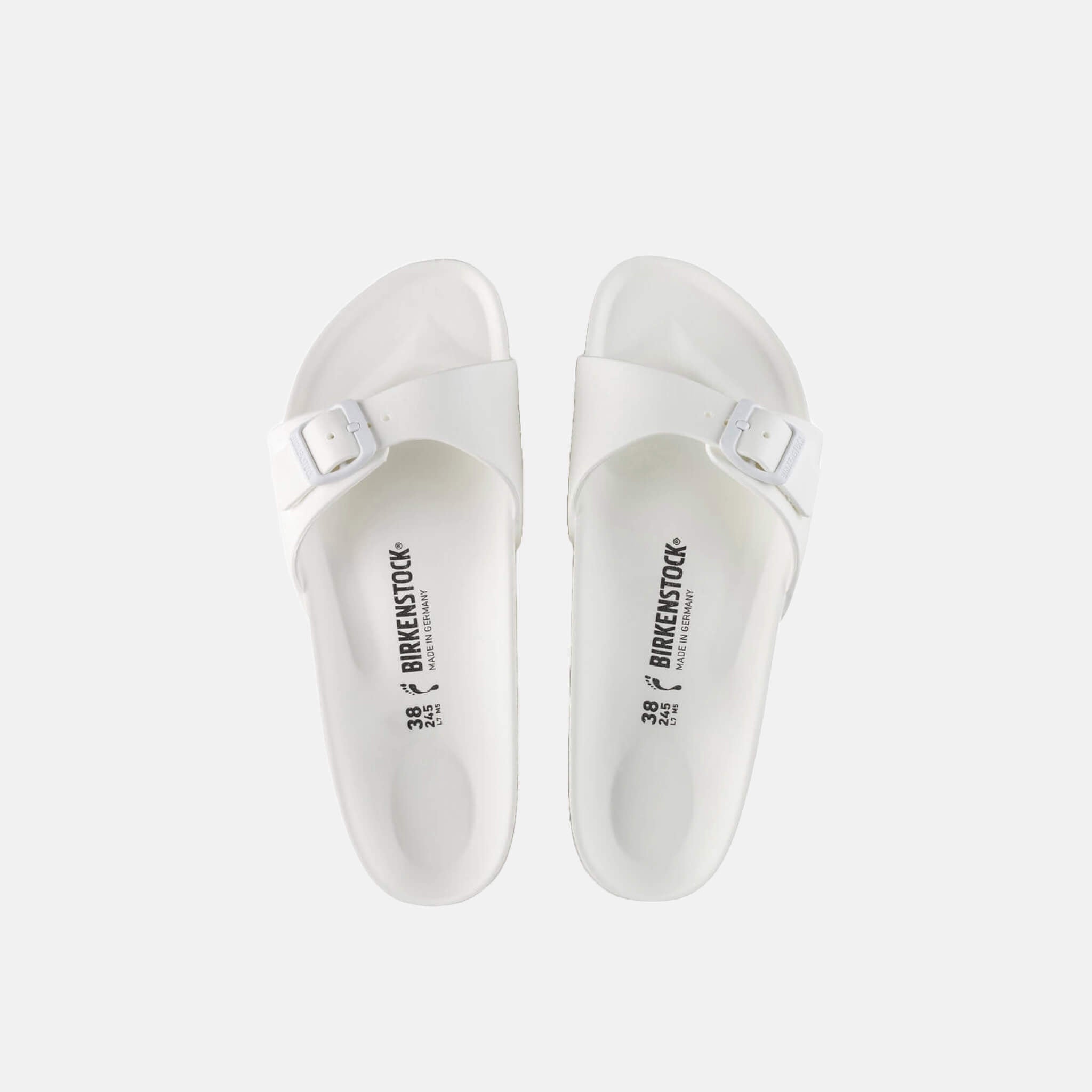Papuci Birkenstock Madrid EVA alb 1