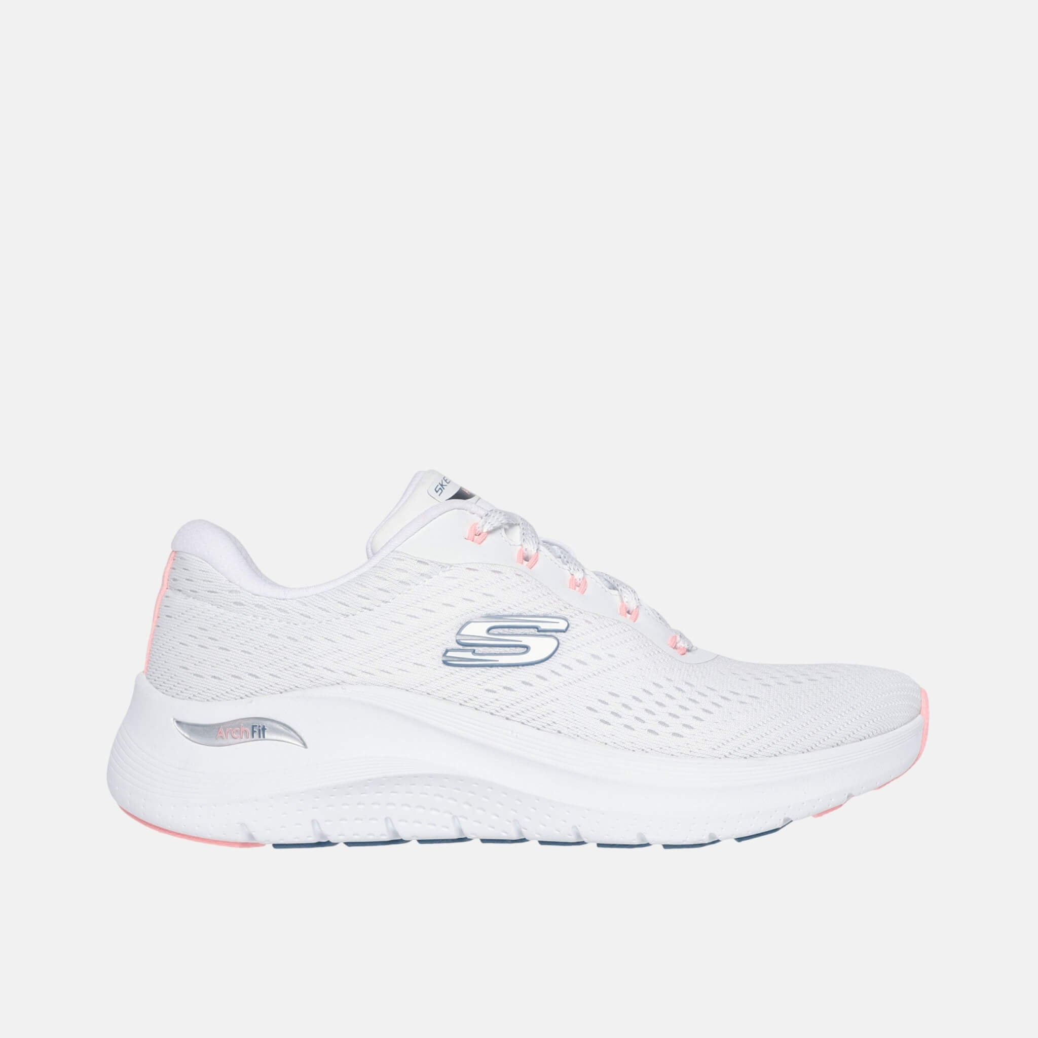 Pantofi sport albi Skechers Arch Fit 2.0 Big League de damă