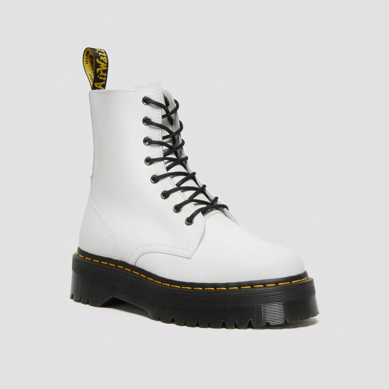 Ghete albe Dr. Martens Jadon