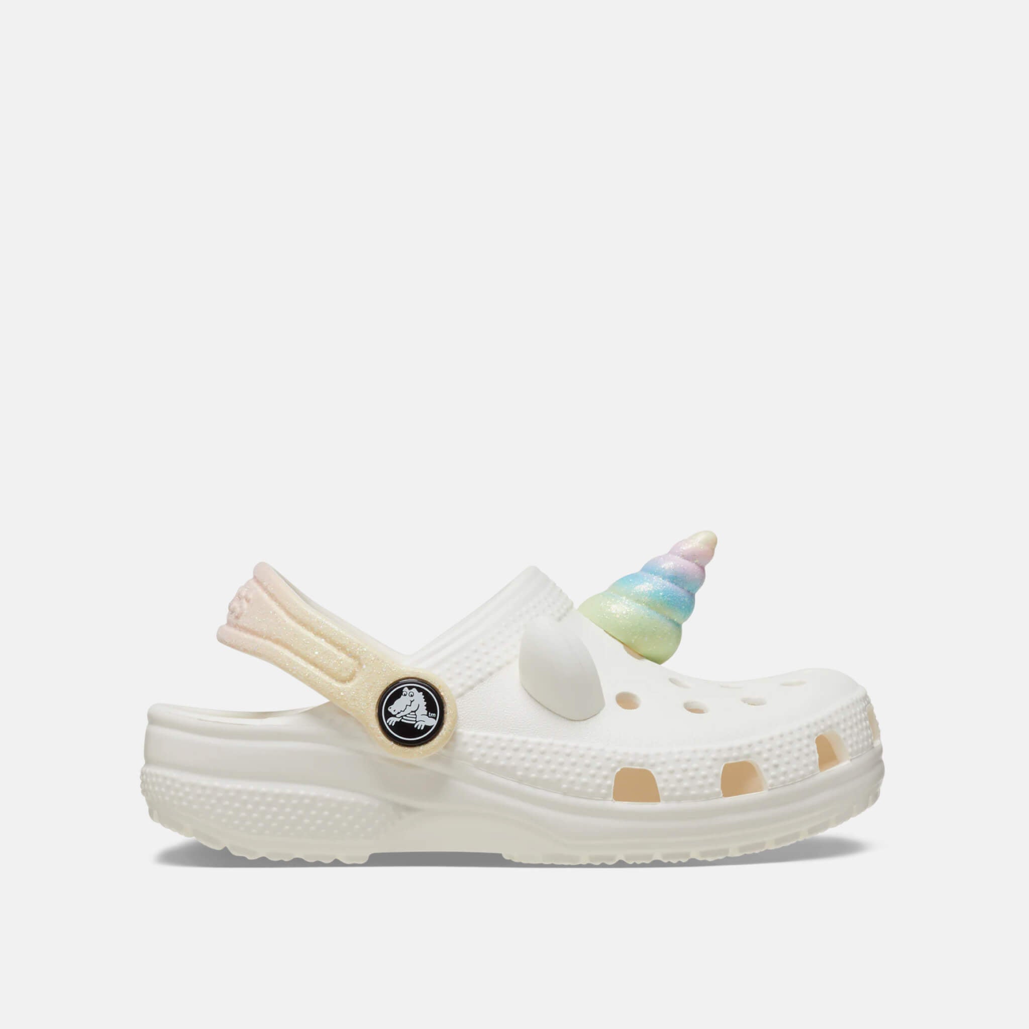 Classic IAM Rainbow Unicorn Clog T Chalk
