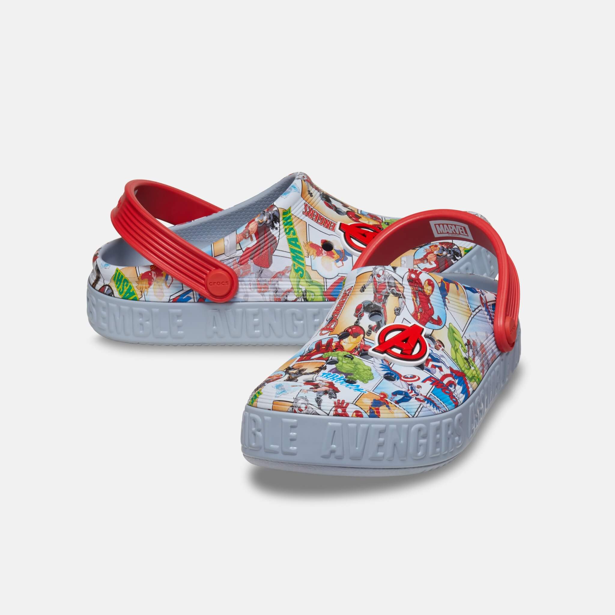 Avengers Off Court Clog K Blue Grey