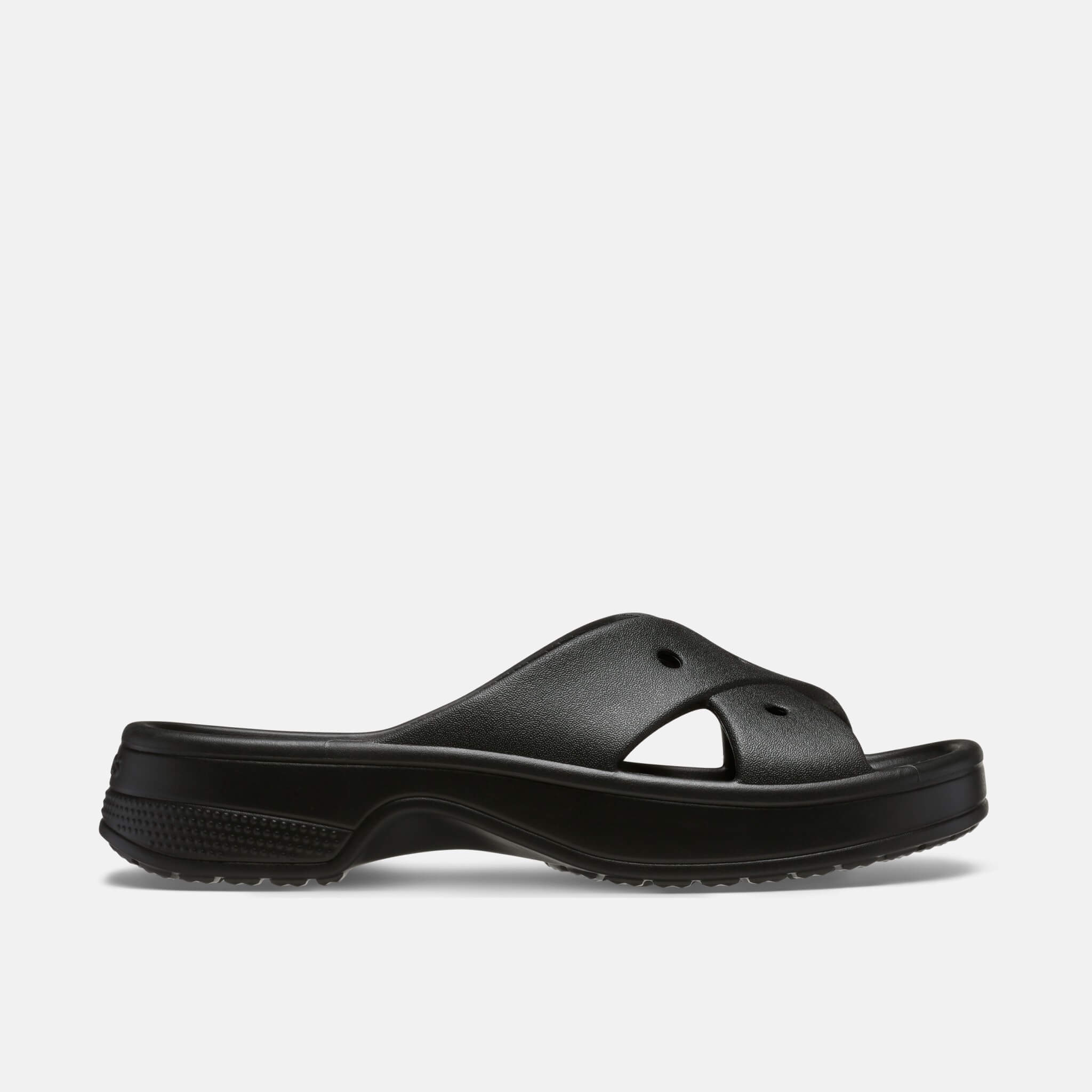 Classic Womens Cross Strap Black