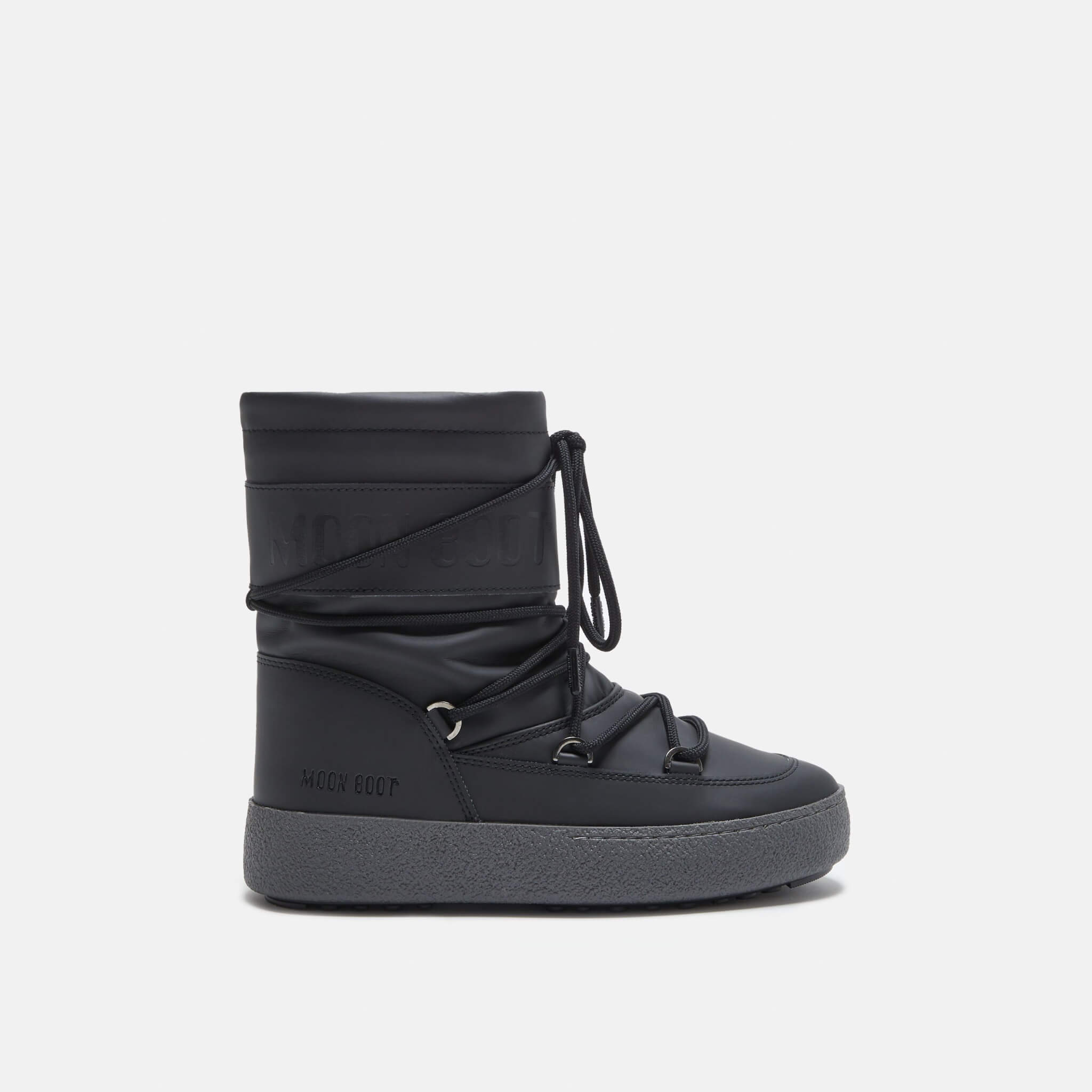 Cizne de iarnă negre Moon Boot Mtrack Tube Rubber bărbați
