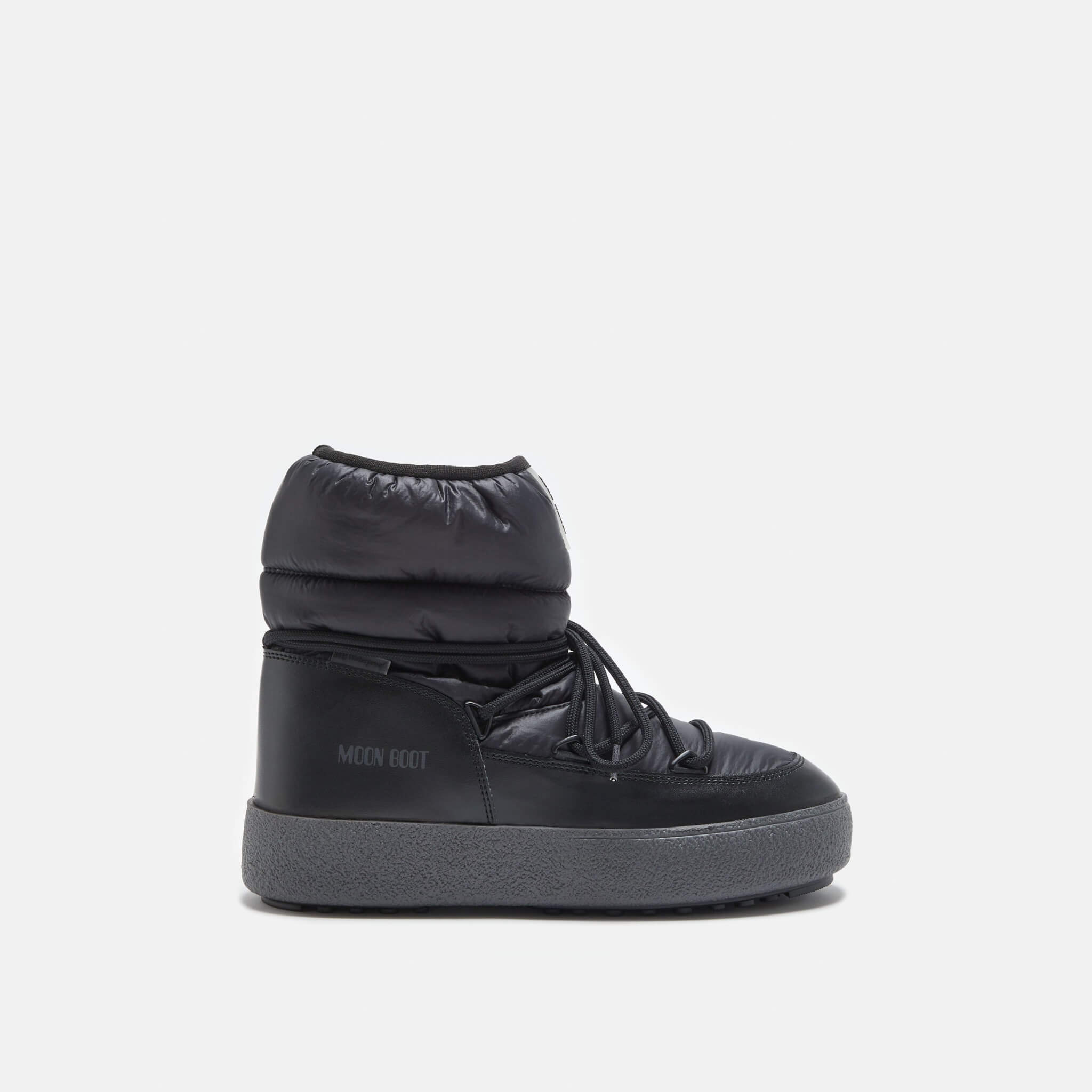 Cizme de iarnă negre Moon Boot Mtrack Low Nylon WP bărbați