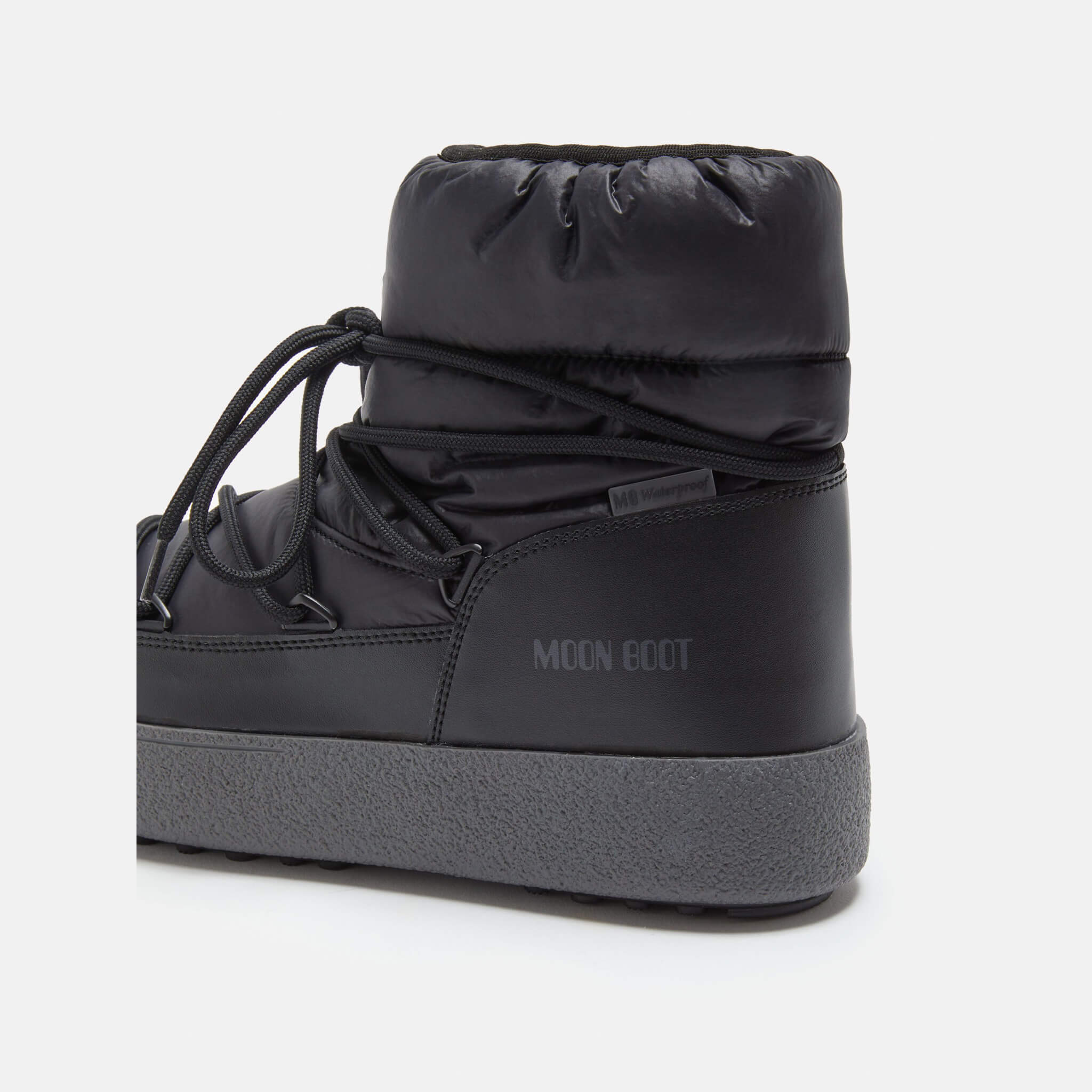 Cizme de iarnă negre Moon Boot Mtrack Low Nylon WP bărbați
