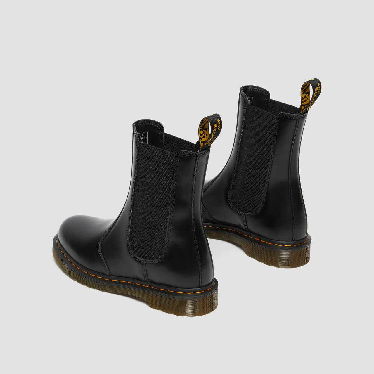 Ghete negre chelsea Dr. Martens 2976 Hi