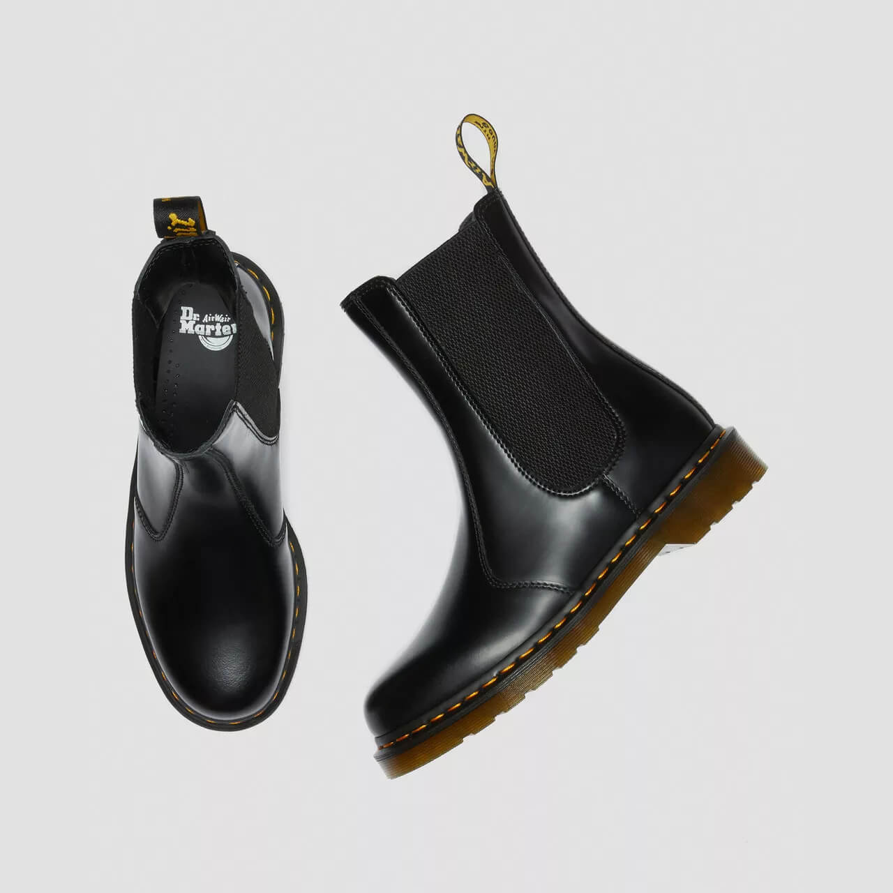Ghete negre chelsea Dr. Martens 2976 Hi