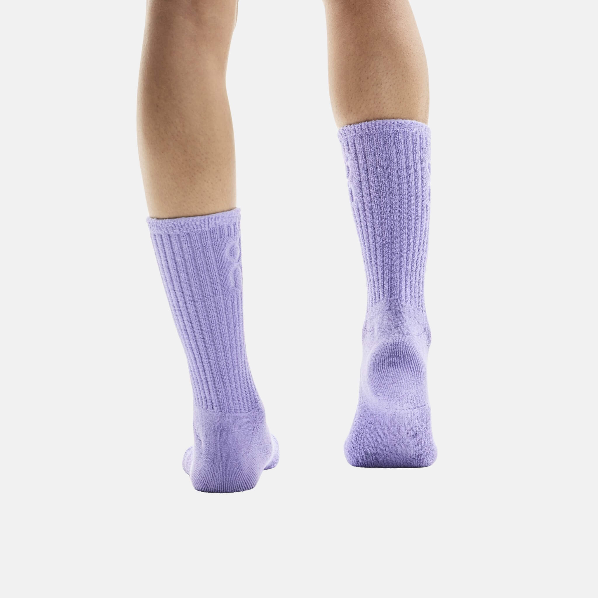Șosete mov casual On Terry Sock High unisex