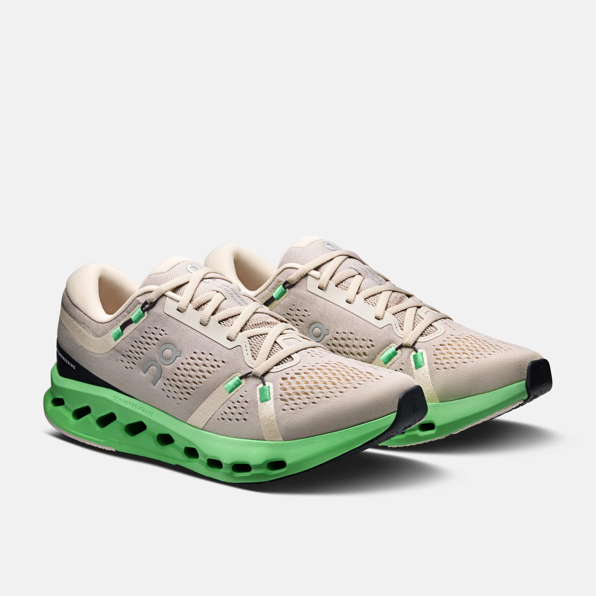 Pantofi de alergare gri-verde On Cloudsurfer 2 bărbați