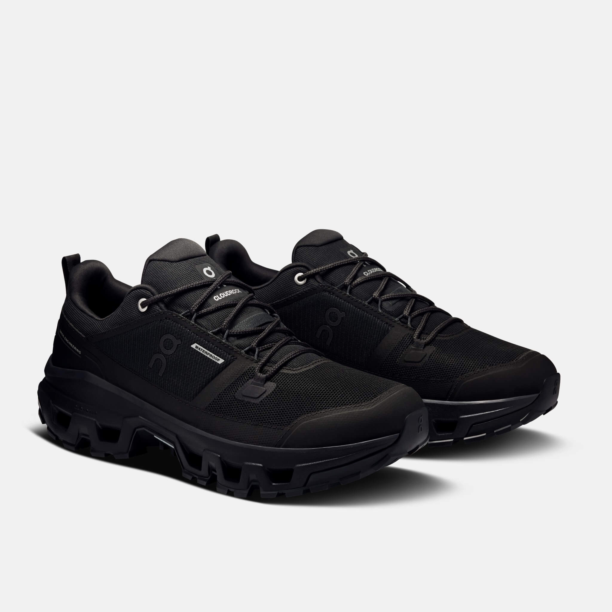 Pantofi outdoor negri On Cloudrock Low WP bărbați