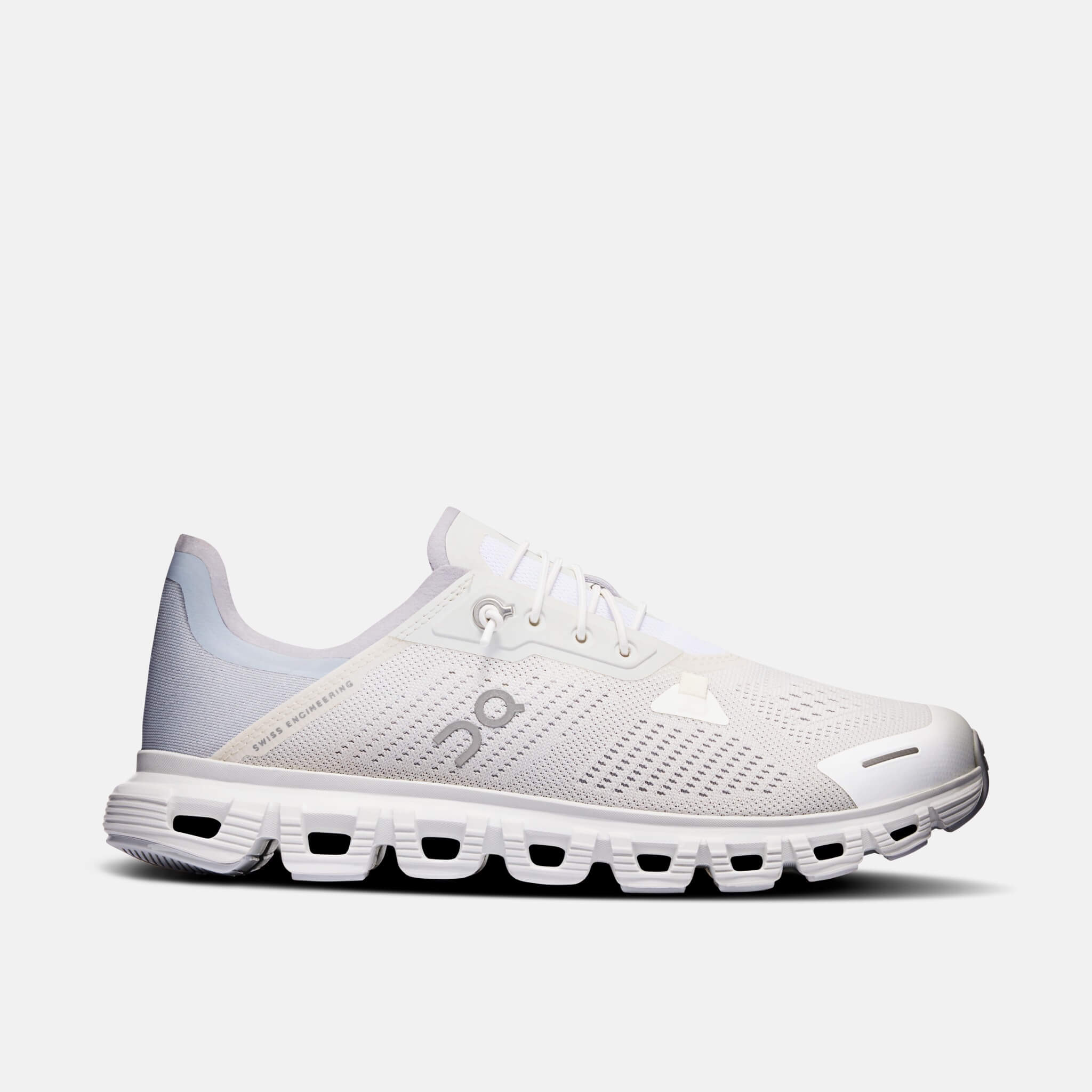 Pantofi sport casual albi On Cloud 6 de damă