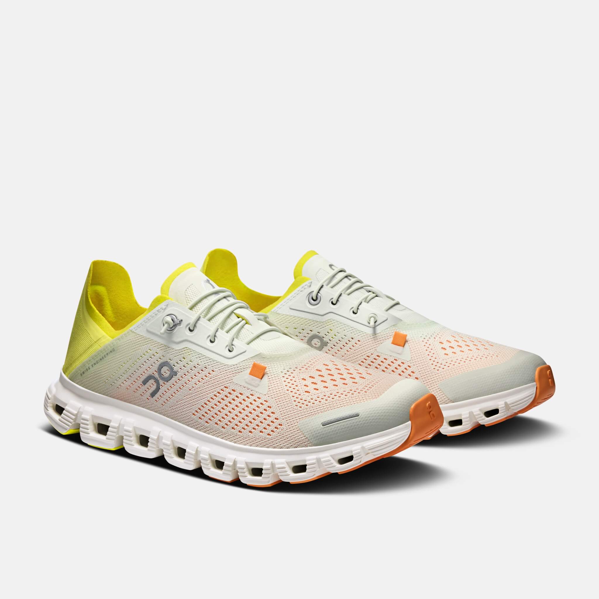 Pantofi sport casual galben-alb On Cloud 6 Coast de damă